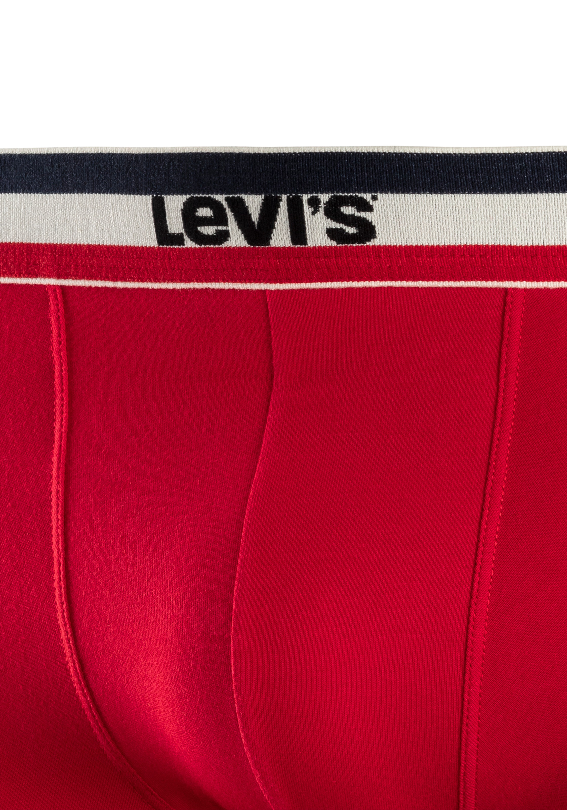 Levi's® Boxer Packung, 3er-Pack,  mit kontrastierendem Logo-Bund