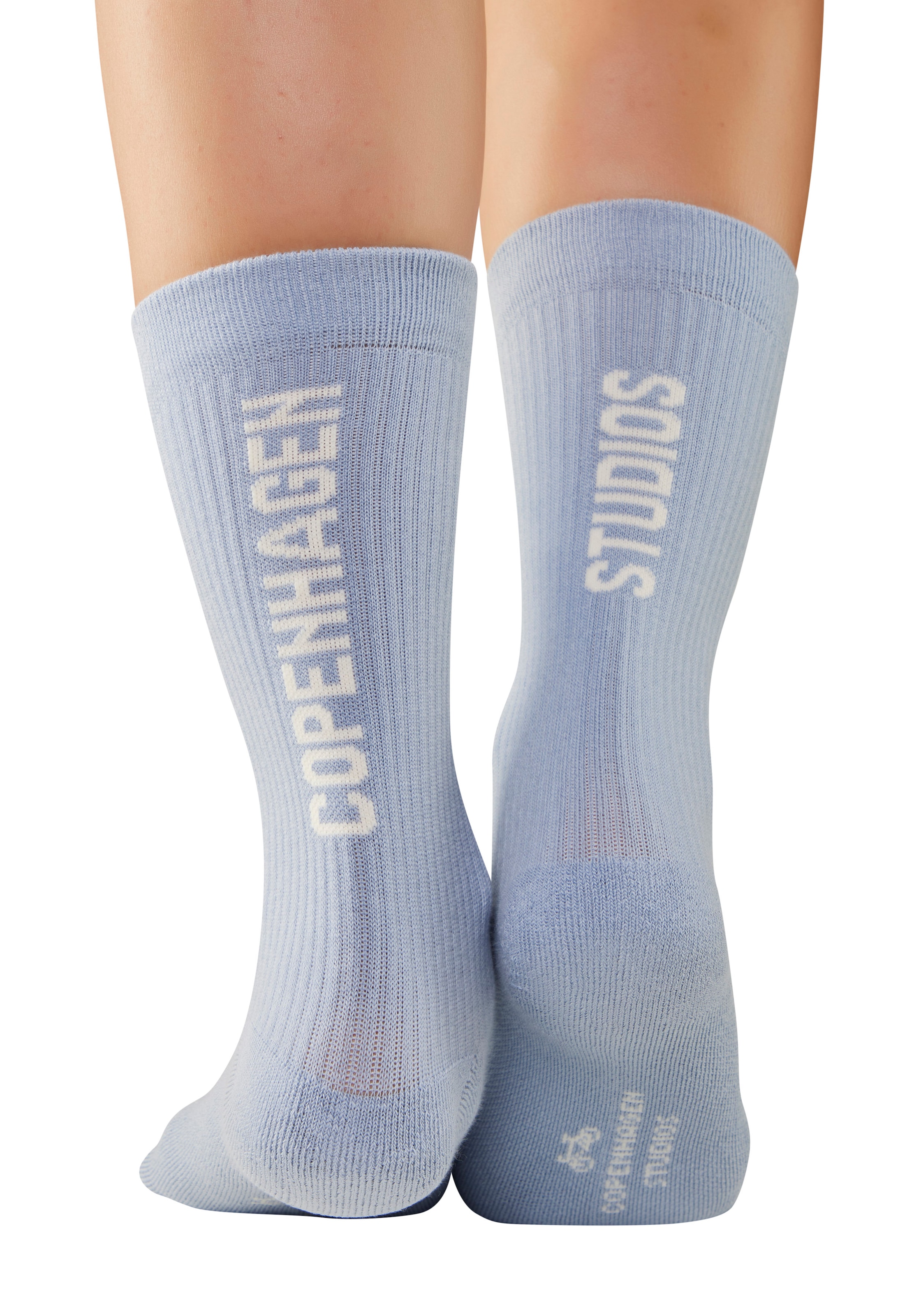 Copenhagen Studios Tennissocken Packung, 3 Stk. tlg. mit großem Schriftzug
