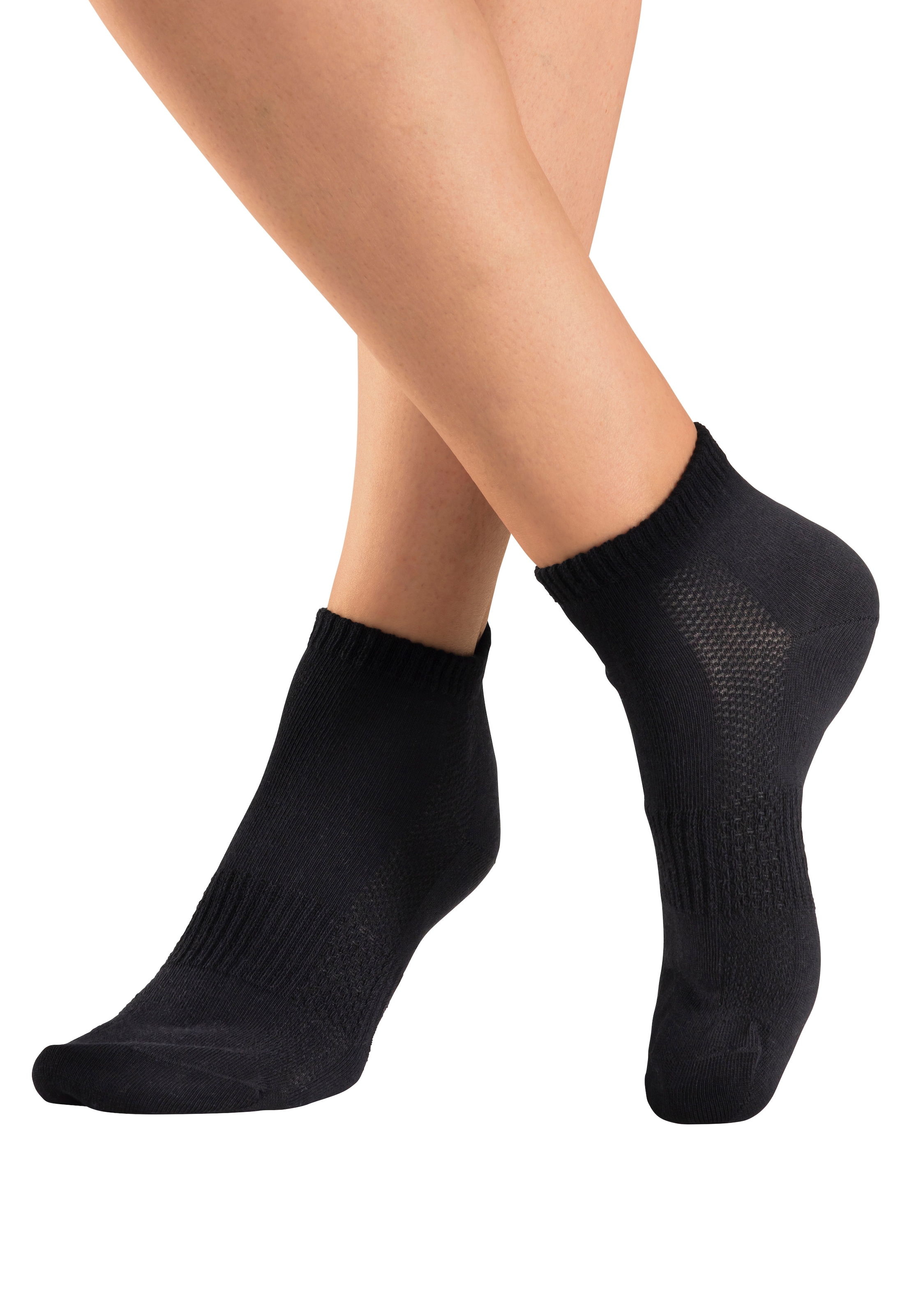 H.I.S Sportsocken Packung, 6 Stk. tlg. Fitness Pack mit zwei Längen in einer Packung