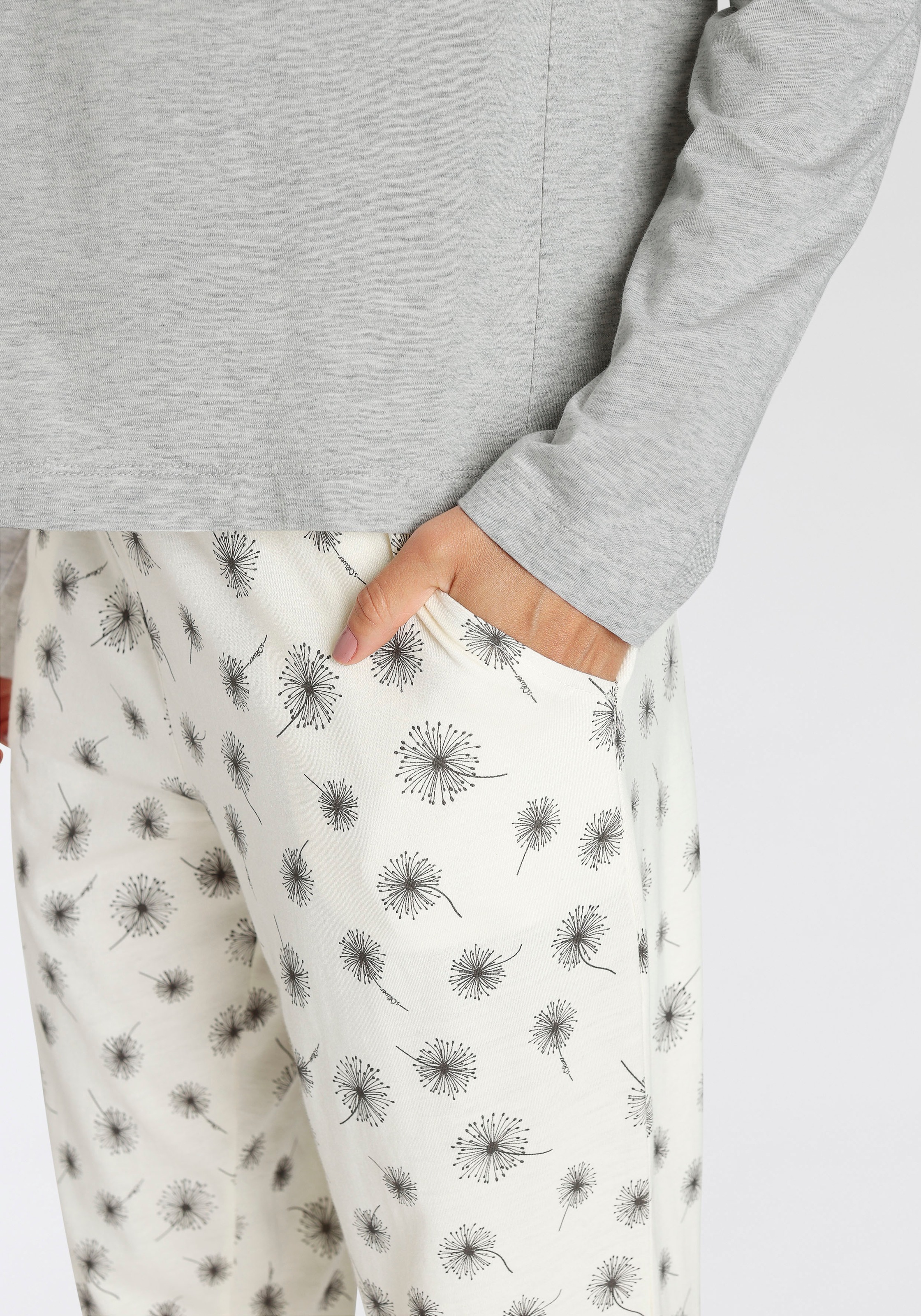 s.Oliver Pyjamaoberteil, in bequemer Weite