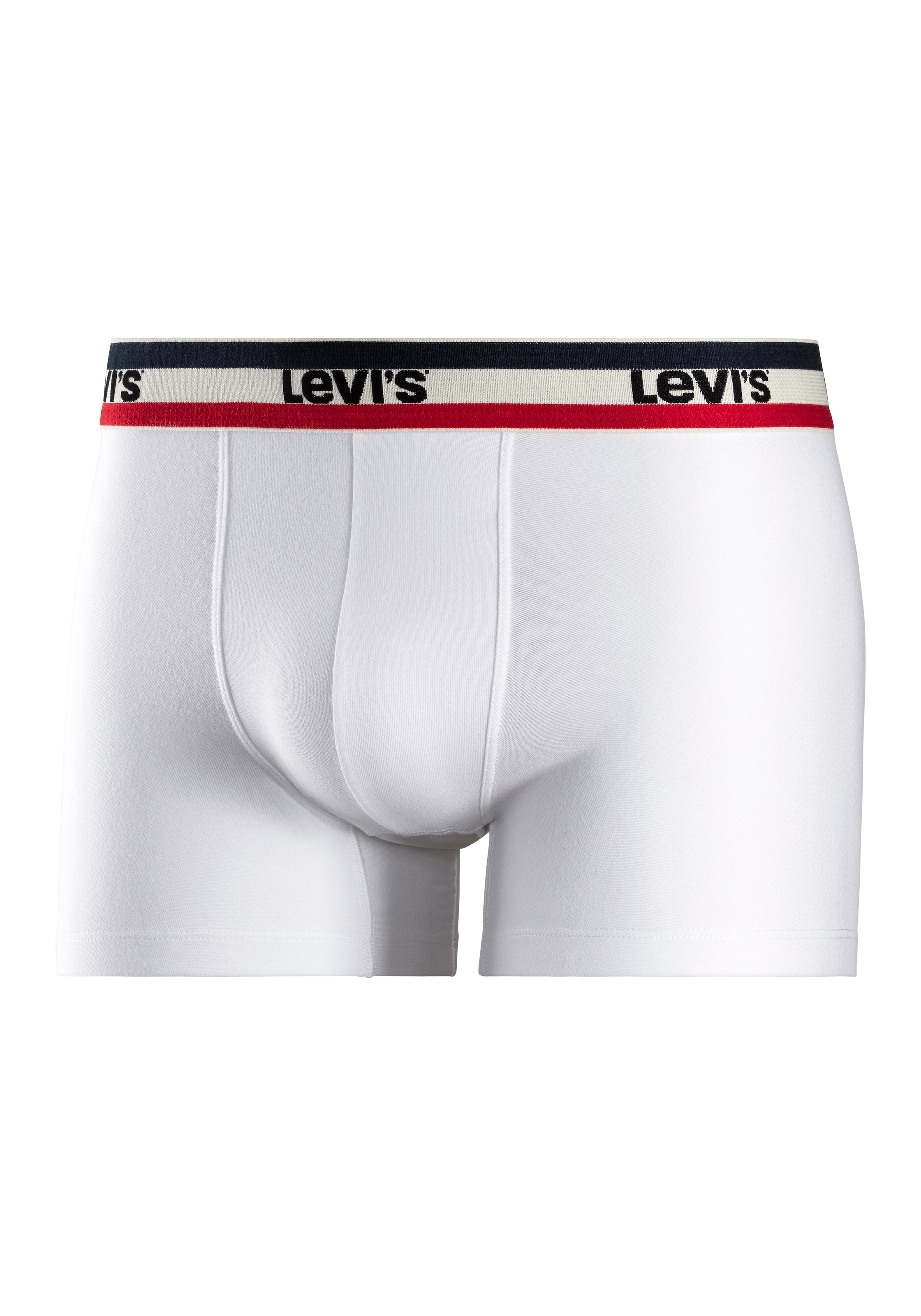 Levi's® Boxer Packung, 3er-Pack,  mit kontrastierendem Logo-Bund