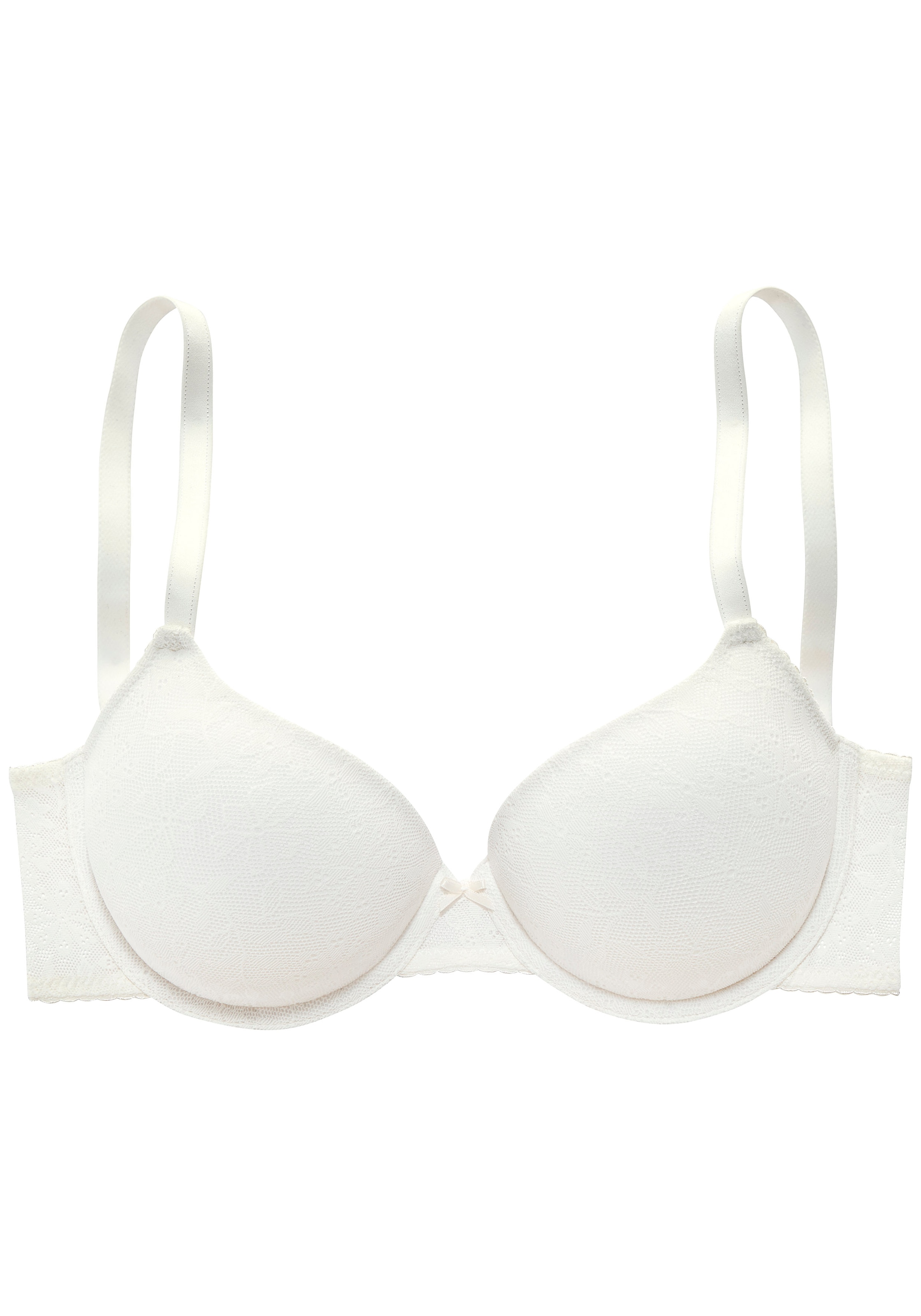 LASCANA Schalen-BH »Elisa« mit Bügel, aus zarter, blumiger Spitze, sexy Dessous