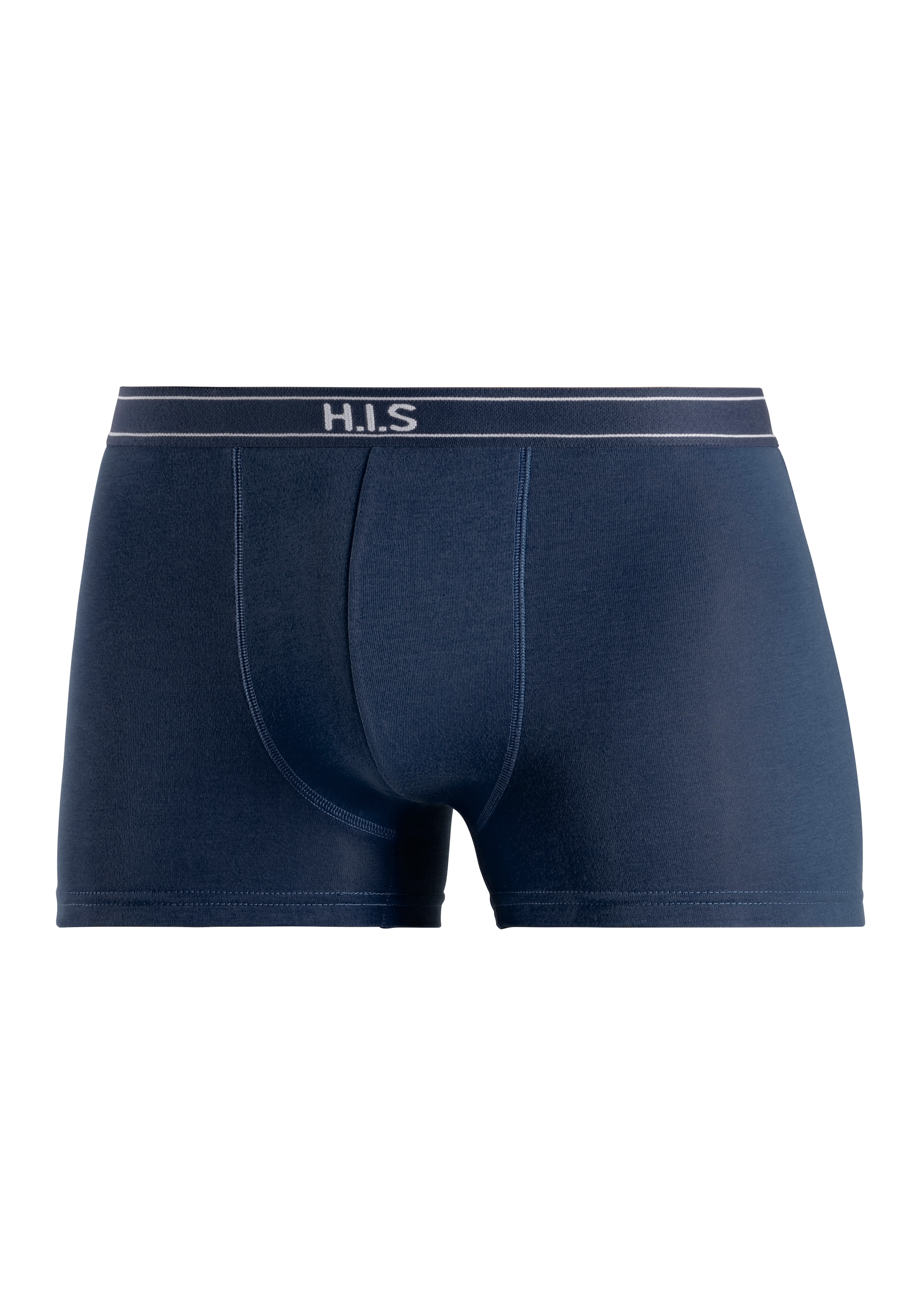 H.I.S Boxer »Boxershorts für Herren«, (Packung, 5 St.), mit Steifen und Logo im Bund