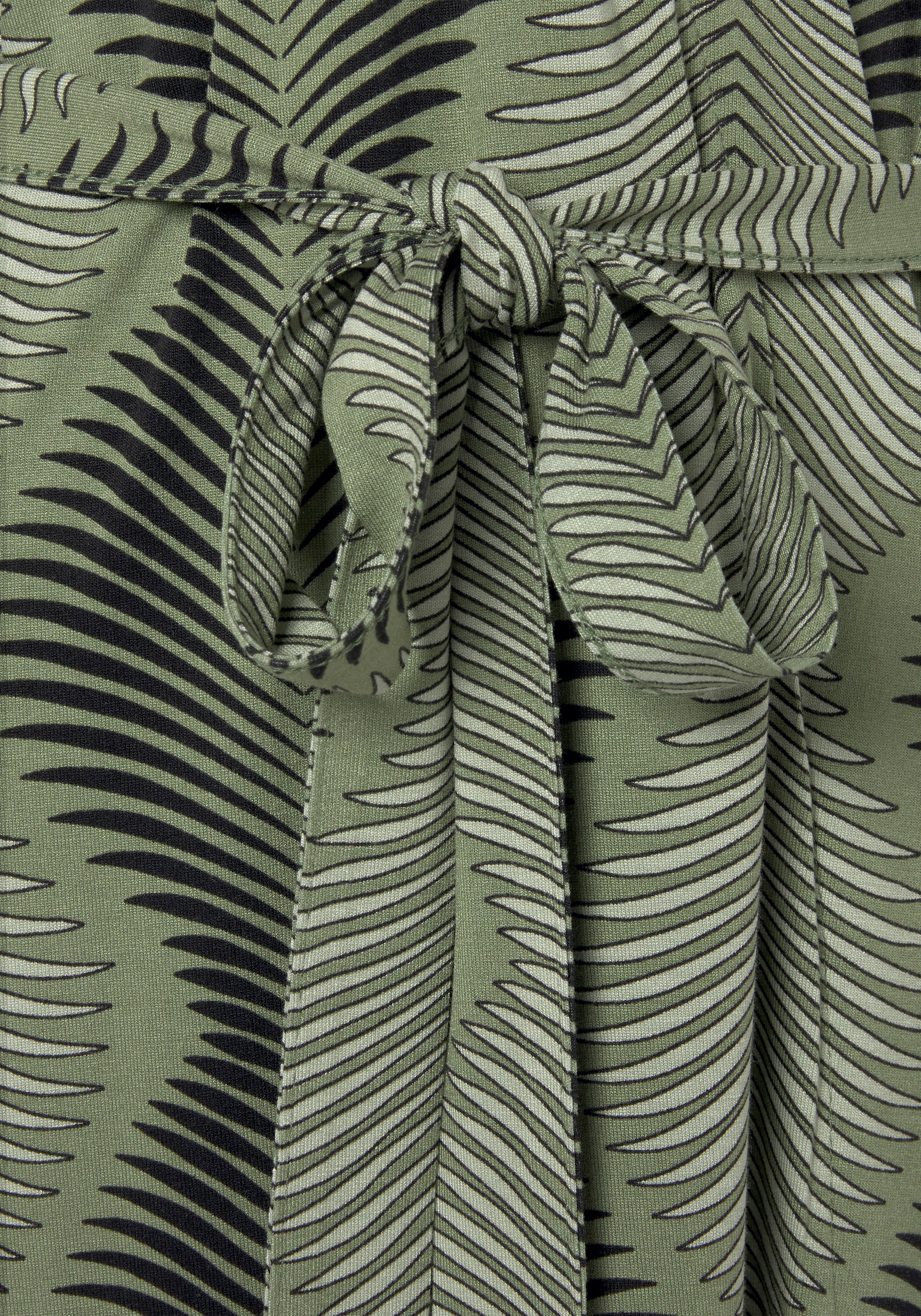 LASCANA Kimono, mit graphischen Allover-Druck