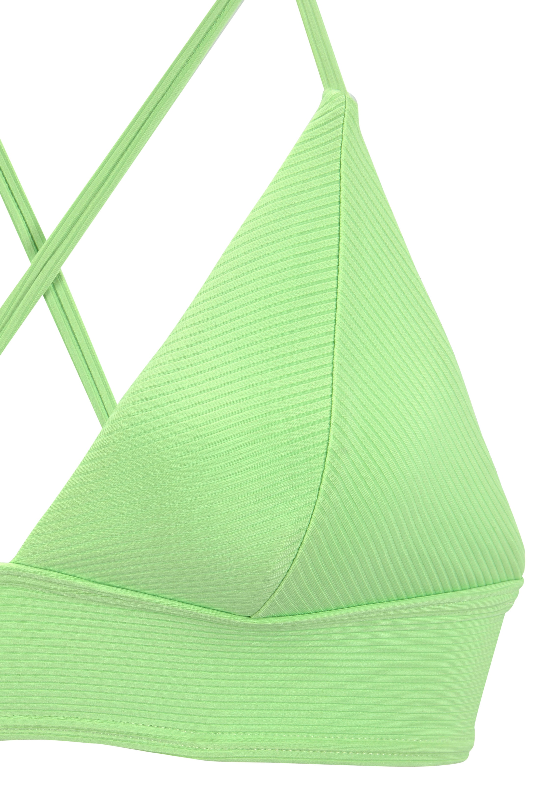 Venice Beach Triangel-Bikini-Top »Lucky«, aus gerippter Strukturware