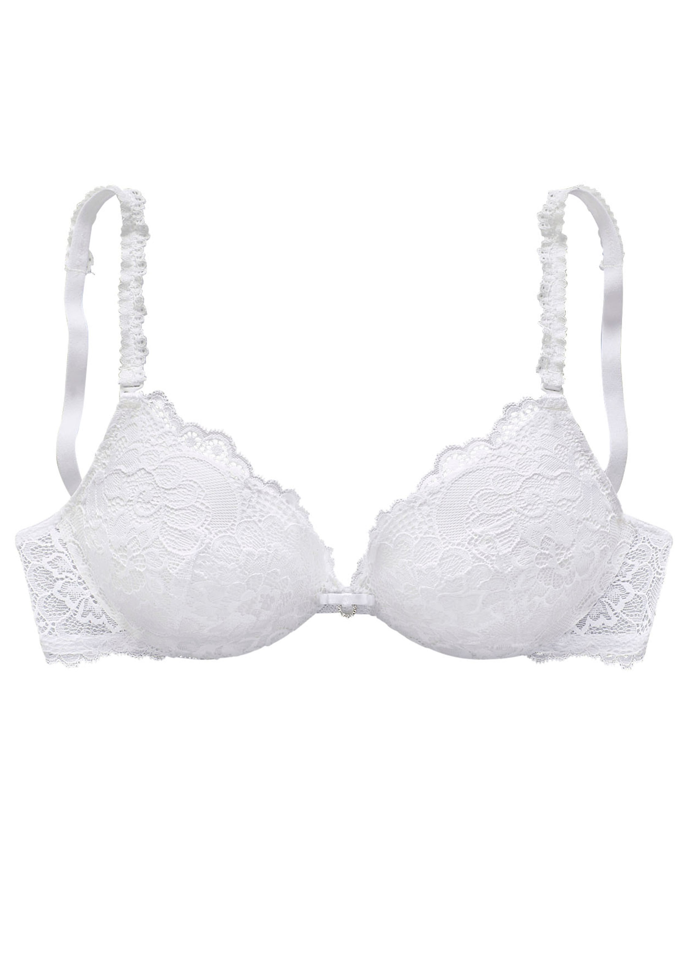 Vivance Push-up-BH, mit 3 extravaganten Trägern zum Austauschen, sexy Dessous