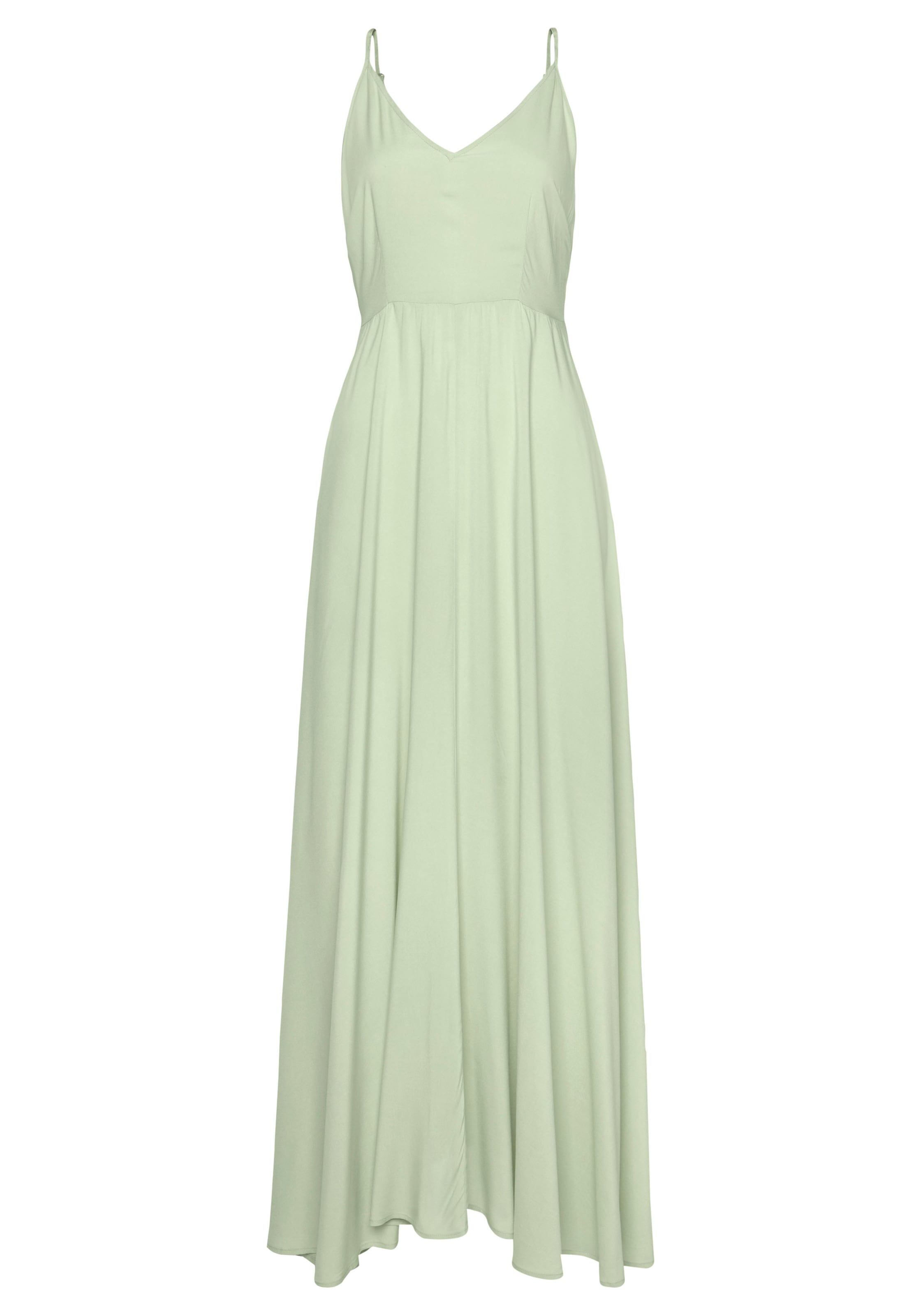 LASCANA Maxikleid, aus gewebter Viskose, Cut-Out am Rücken, Sommerkleid