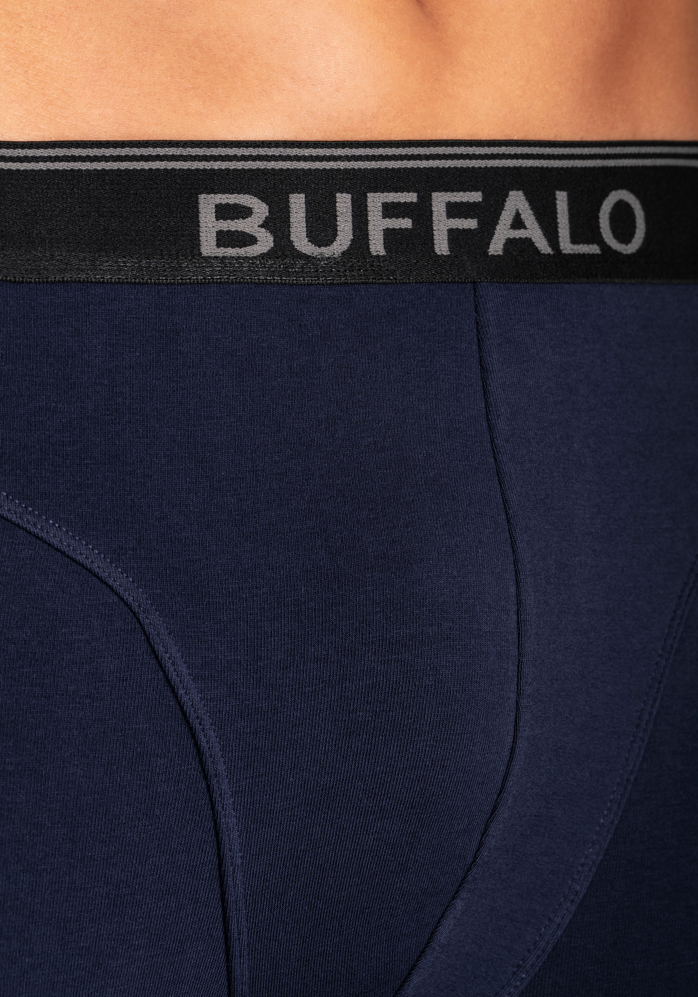 Buffalo Boxer »Boxershorts für Herren«, (Packung, 3 St.), in langer Form ideal auch für Sport und Trekking
