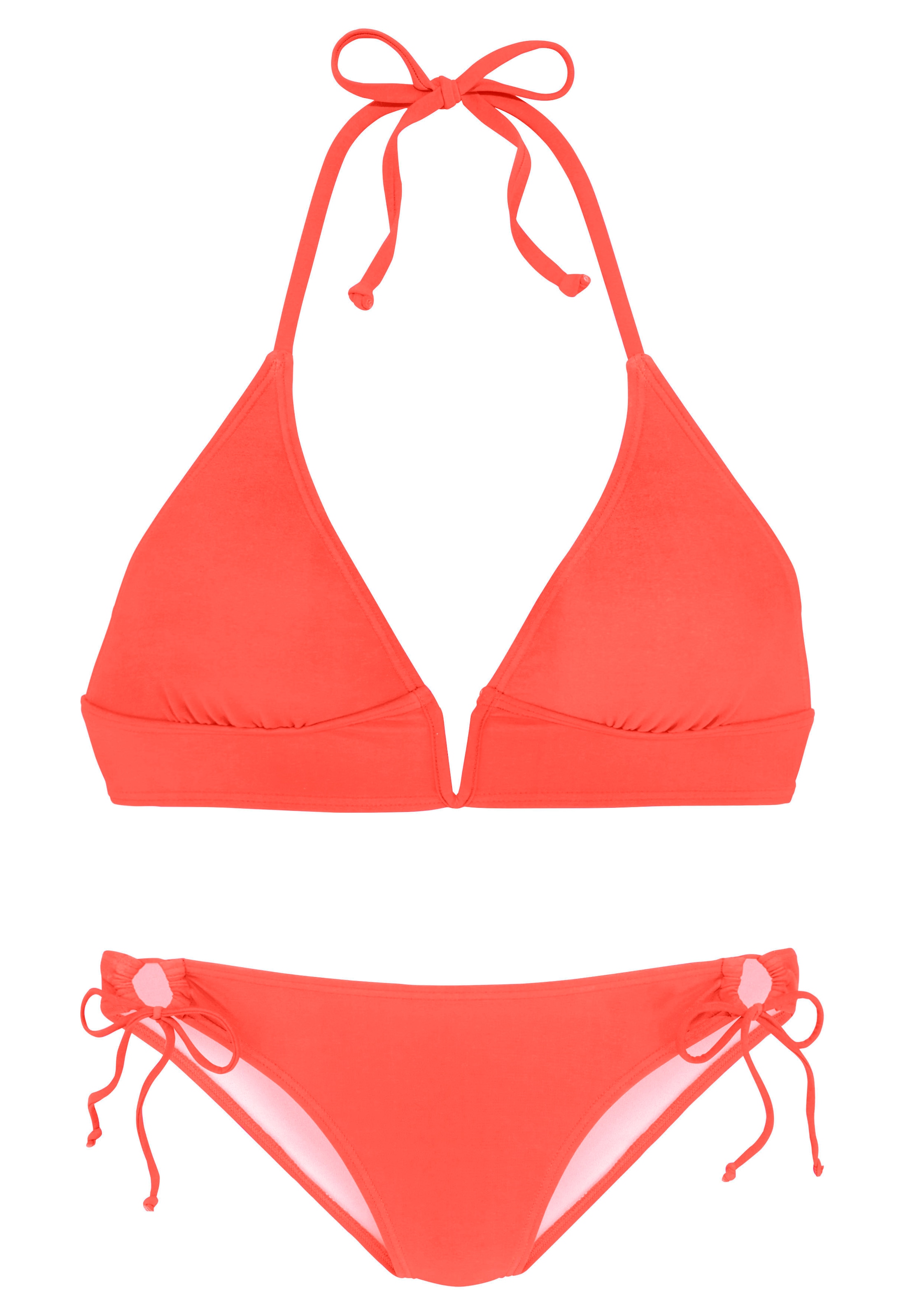 Vivance Triangel-Bikini, mit trendigem V-Ausschnitt