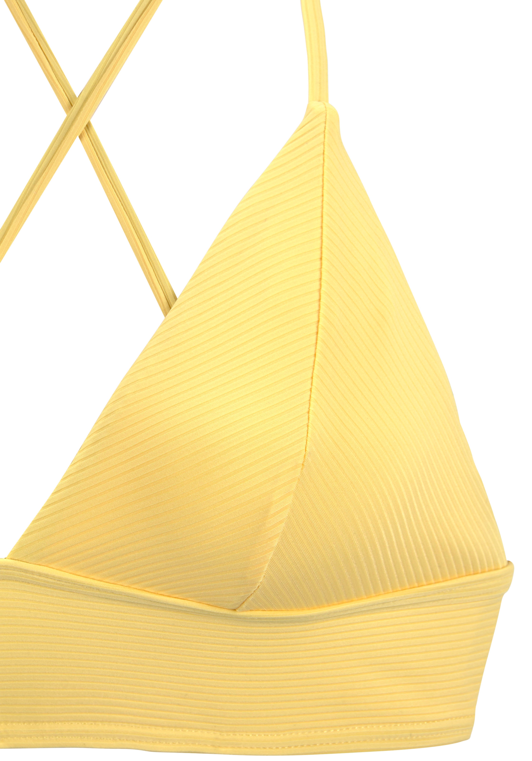 Venice Beach Triangel-Bikini-Top »Lucky«, aus gerippter Strukturware