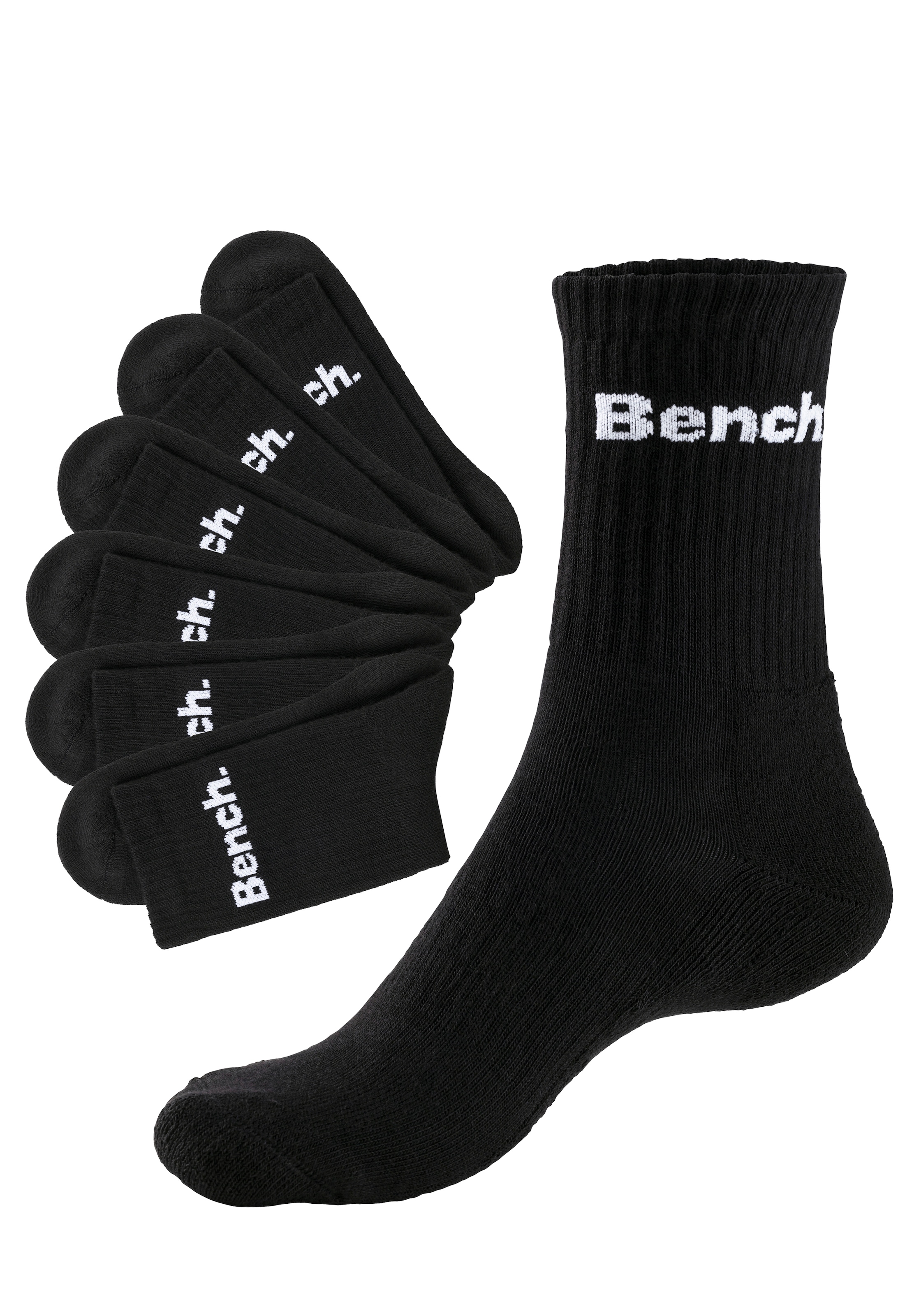 Bench. Tennissocken Packung, 6 Paar tlg. mit Fuß Polsterung