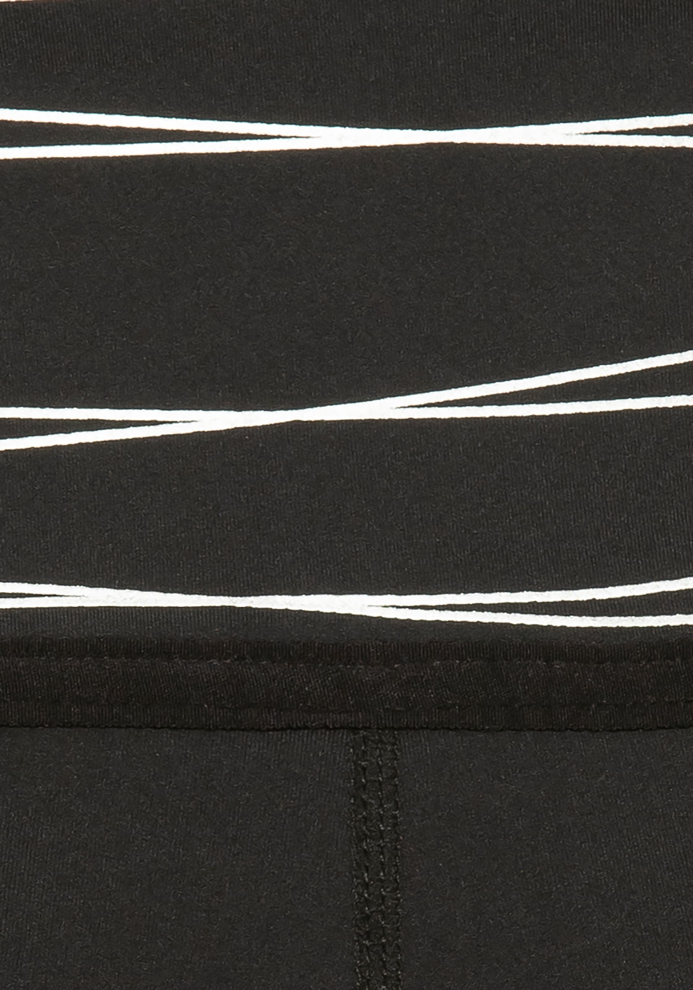 Vivance active Shorts, Sportshorts mit breiten Bündchen und Druck