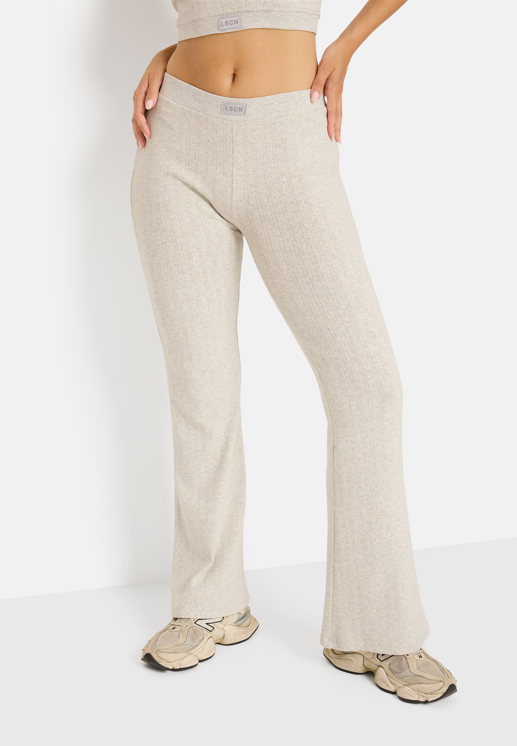 LSCN by LASCANA Jazzpants  mit Logo Label am Bündchen