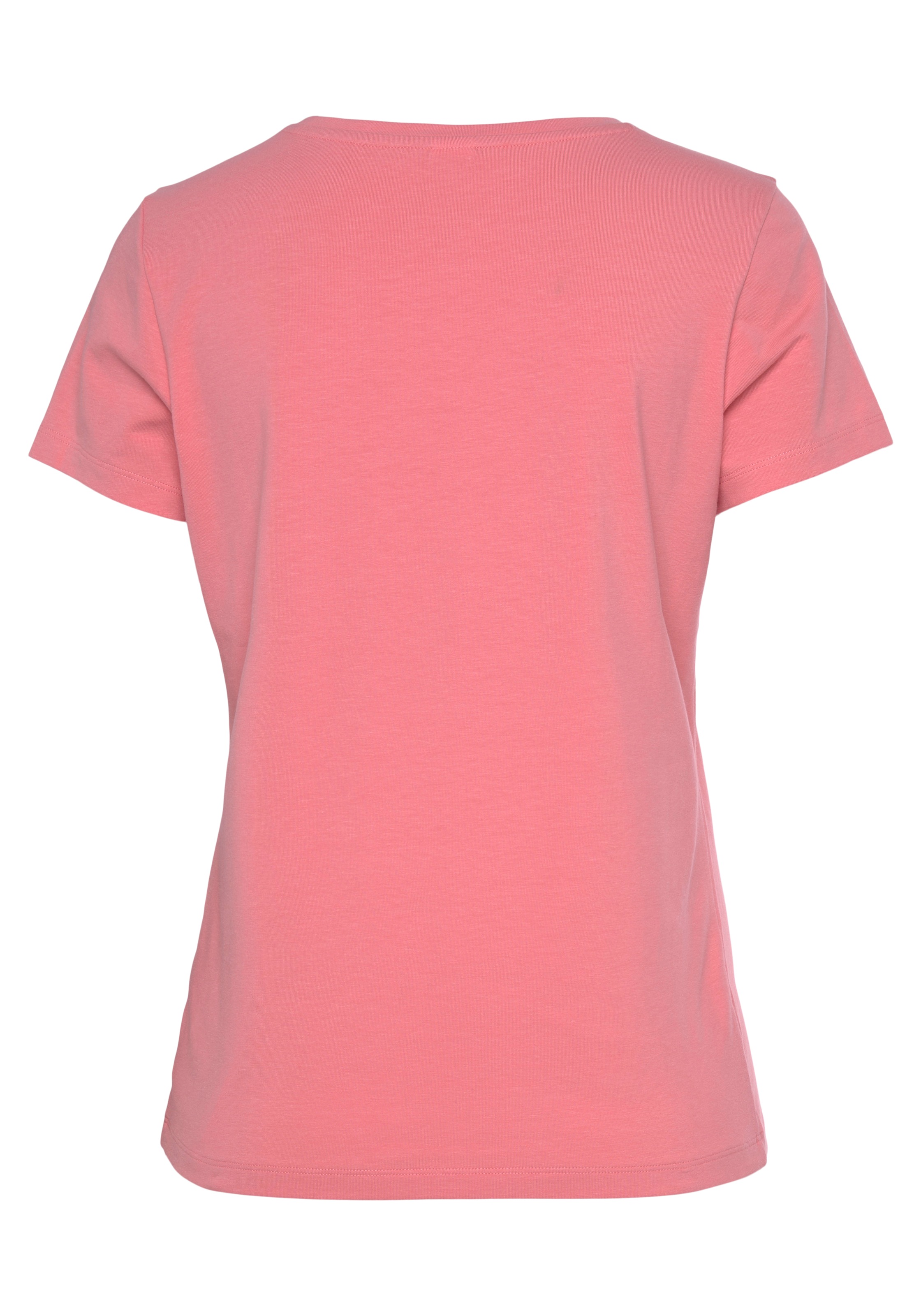Vivance Kurzarmshirt T-Shirt mit schönem Frontprint, Loungewear