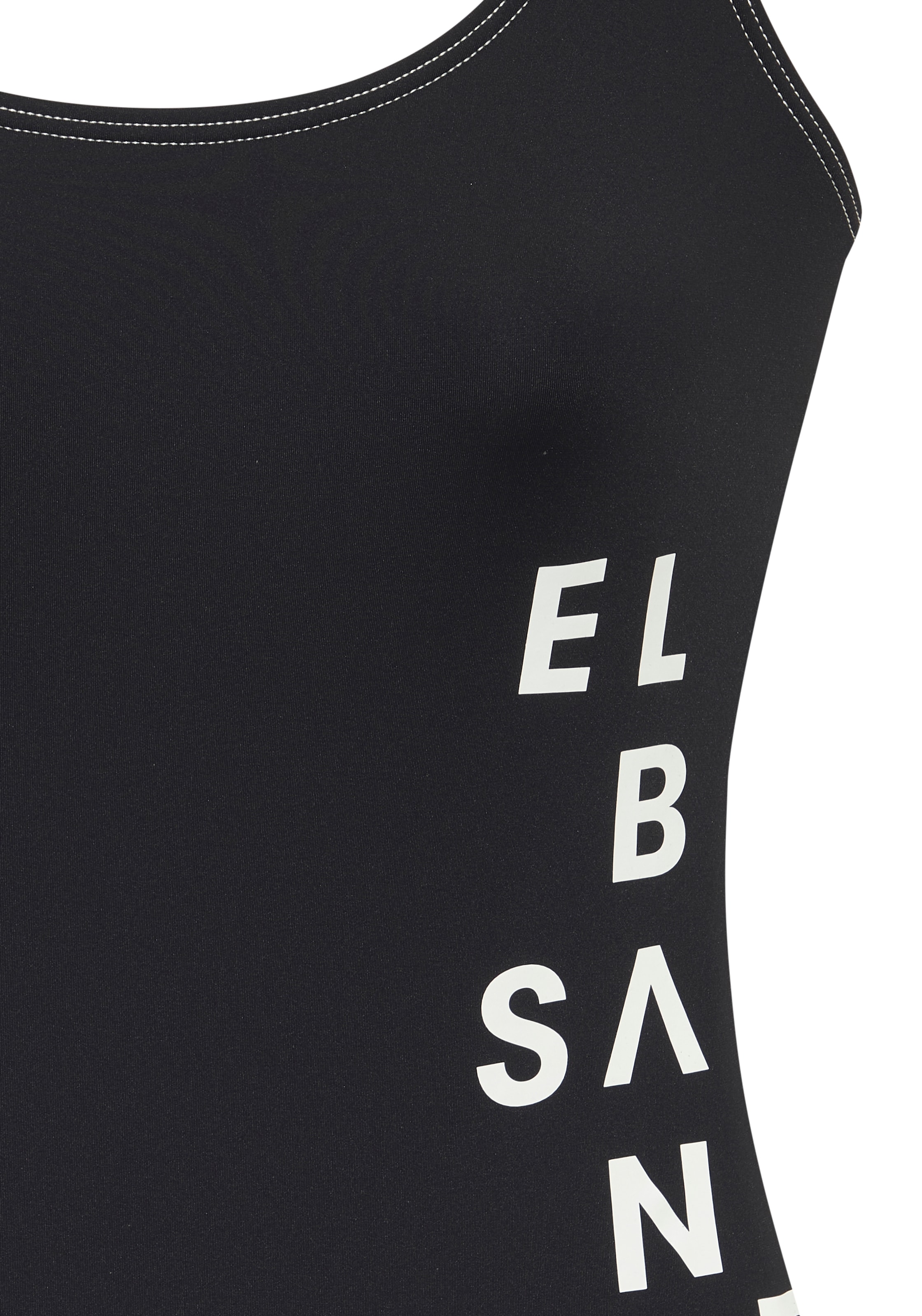 Elbsand Badeanzug »Deep«, mit Logo in Kontrastfarbe