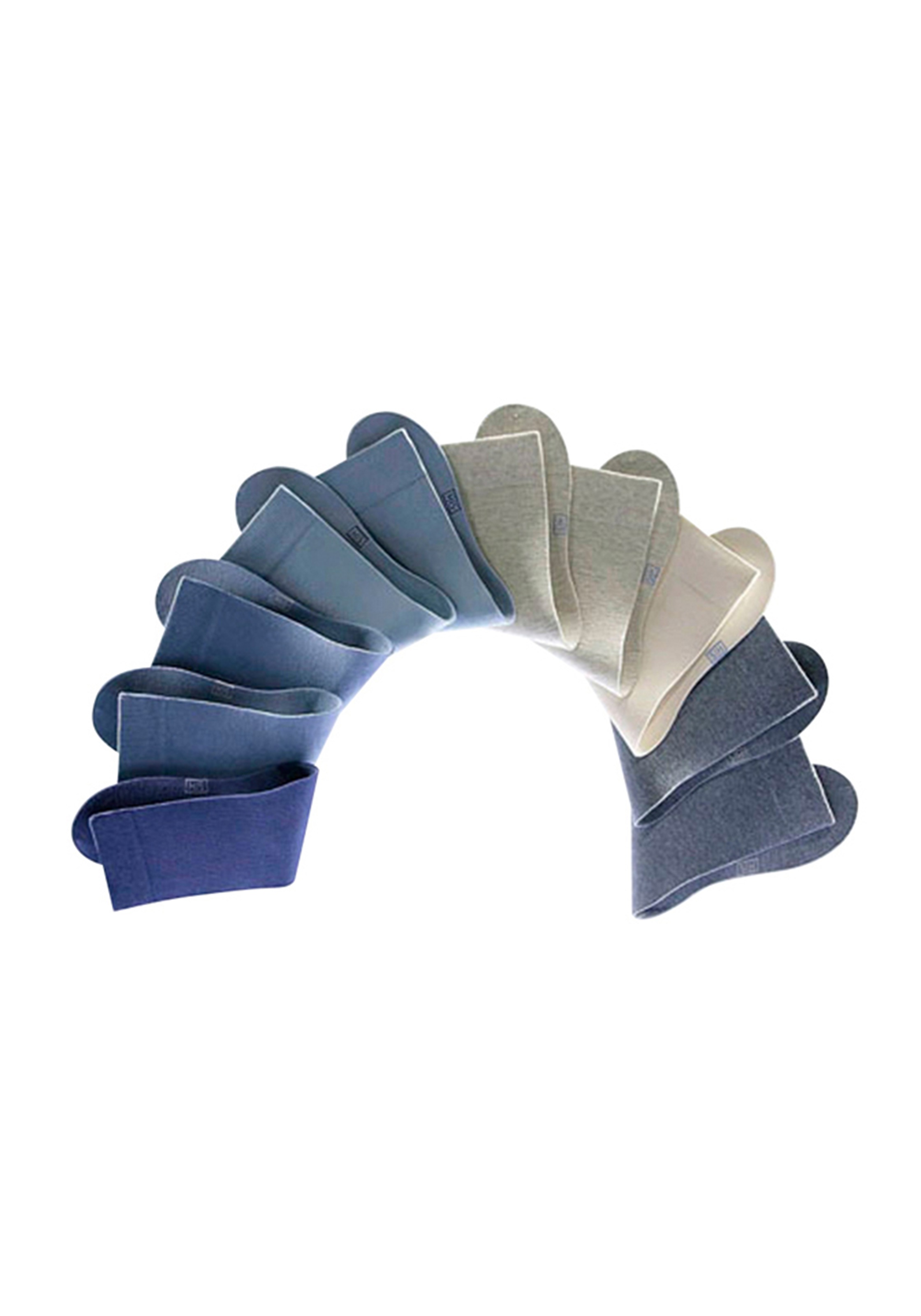H.I.S Freizeitsocken, (Packung, 10 Paar), mit weichen Rippbündchen