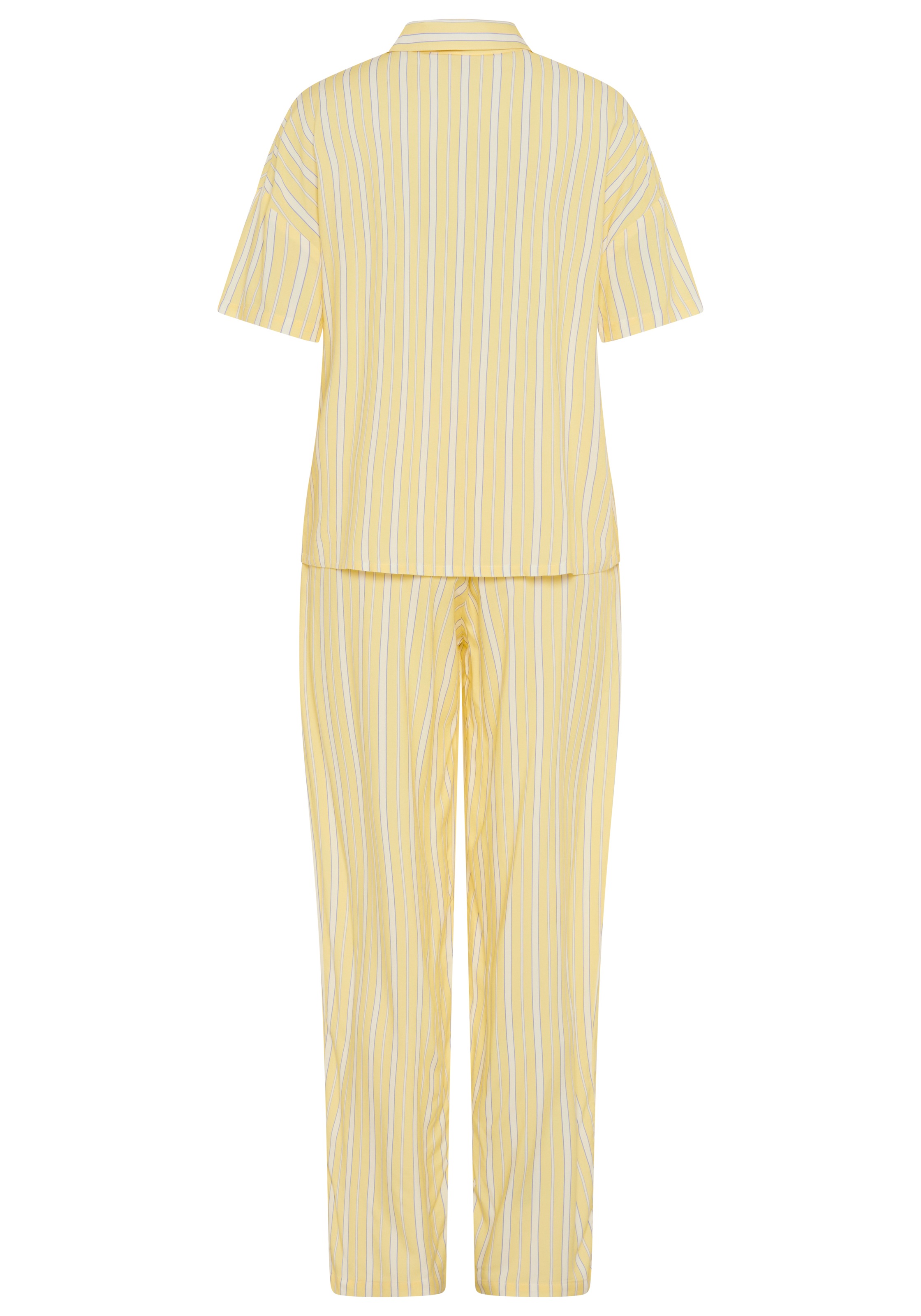 LSCN by LASCANA Pyjama Set, 2 mit weiter Ballon-Hose
