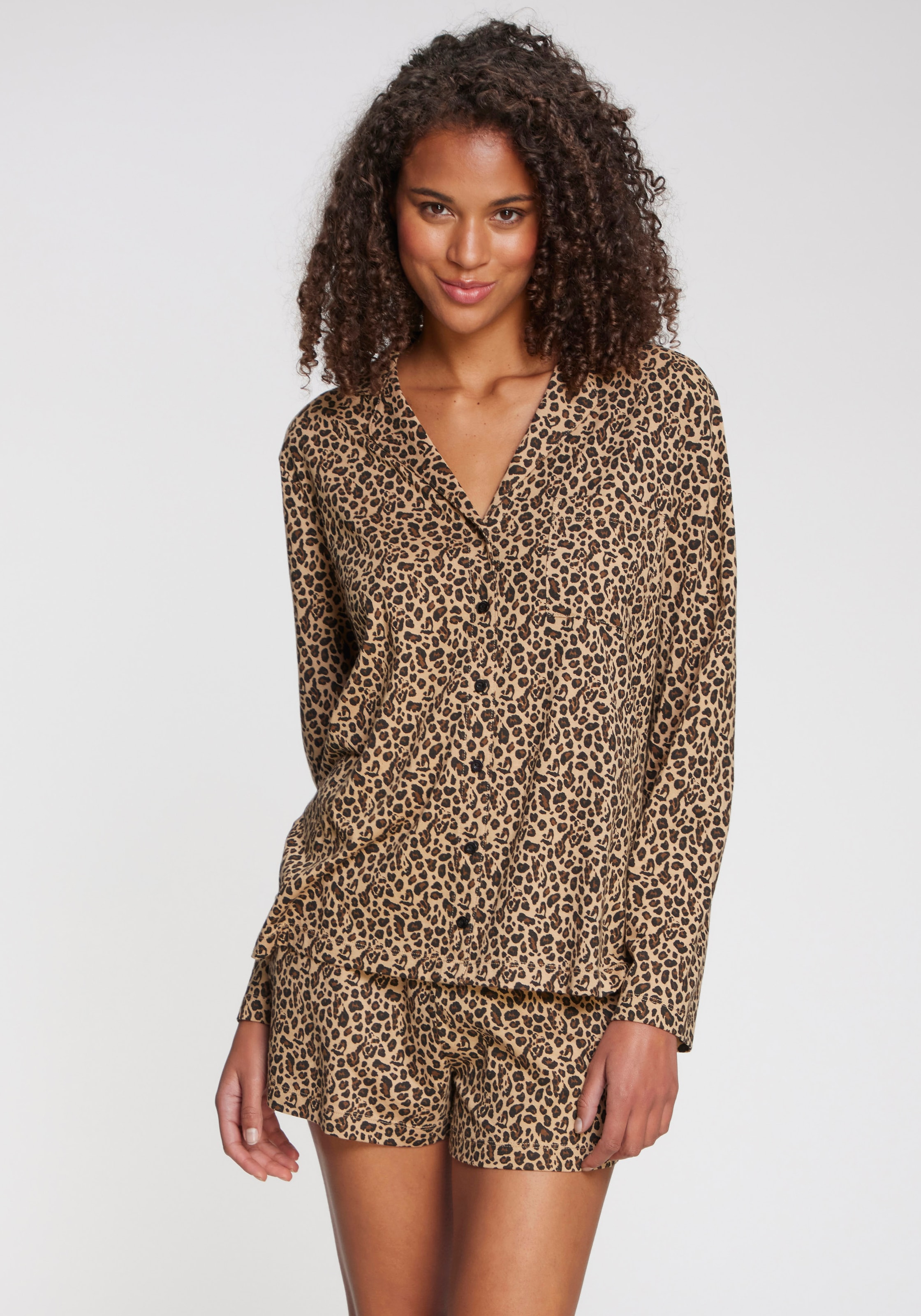 s.Oliver Pyjamashorts  mit Seitennahttaschen