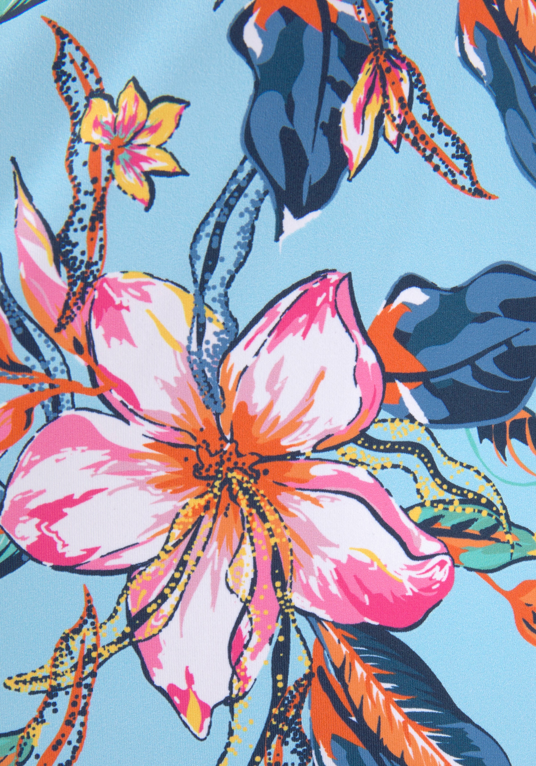 LASCANA Tankini-Top »Malia«, mit lockerem Schnit und tropischem Print