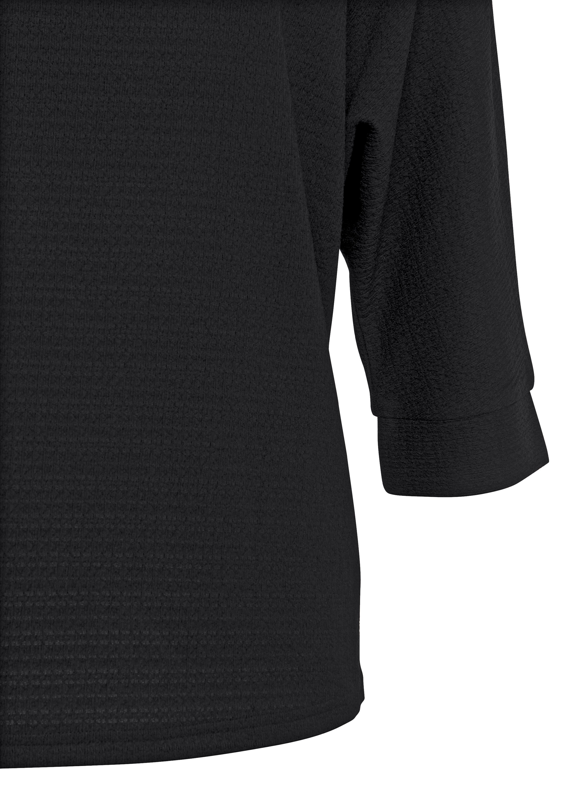 Vivance 3/4-Arm-Shirt »aus bügelfreier Crêpe-Qualität«