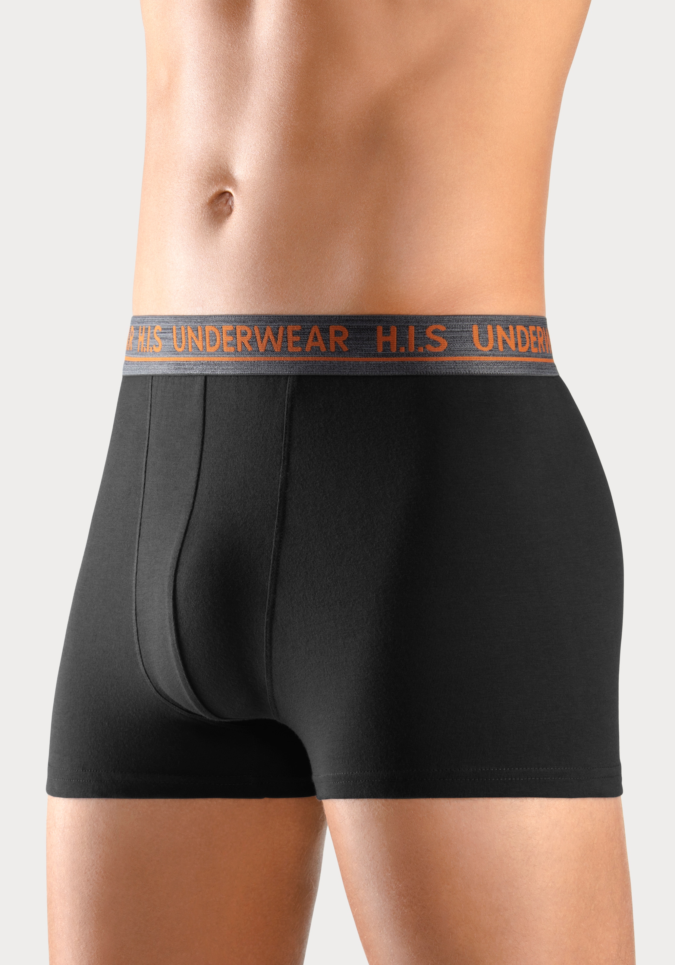 H.I.S Boxer »Boxershorts für Herren«, (Packung, 4 St.), mit bequemem Stretchbündchen