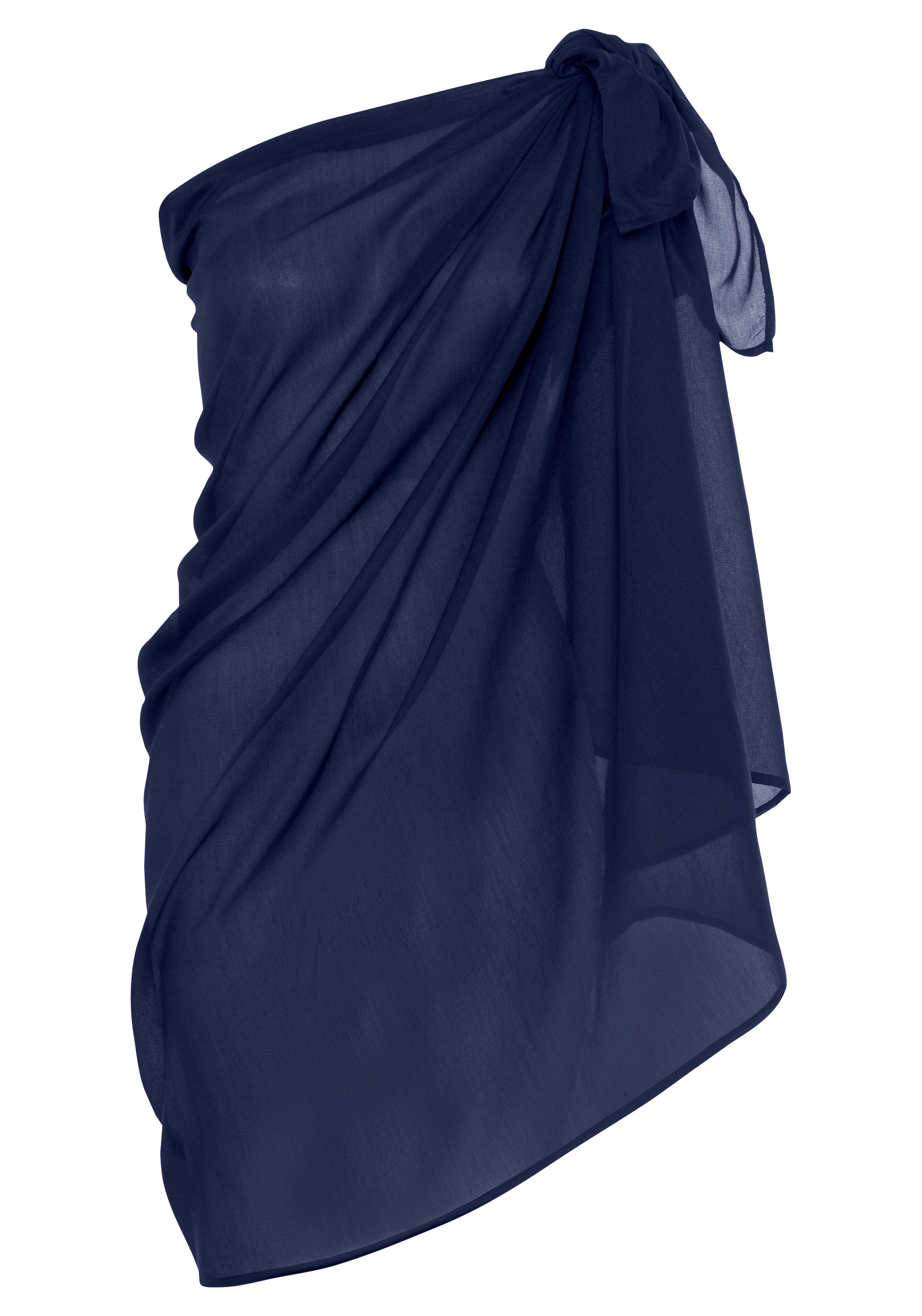 LASCANA Strandrock aus weichem, leicht transparentem Stoff