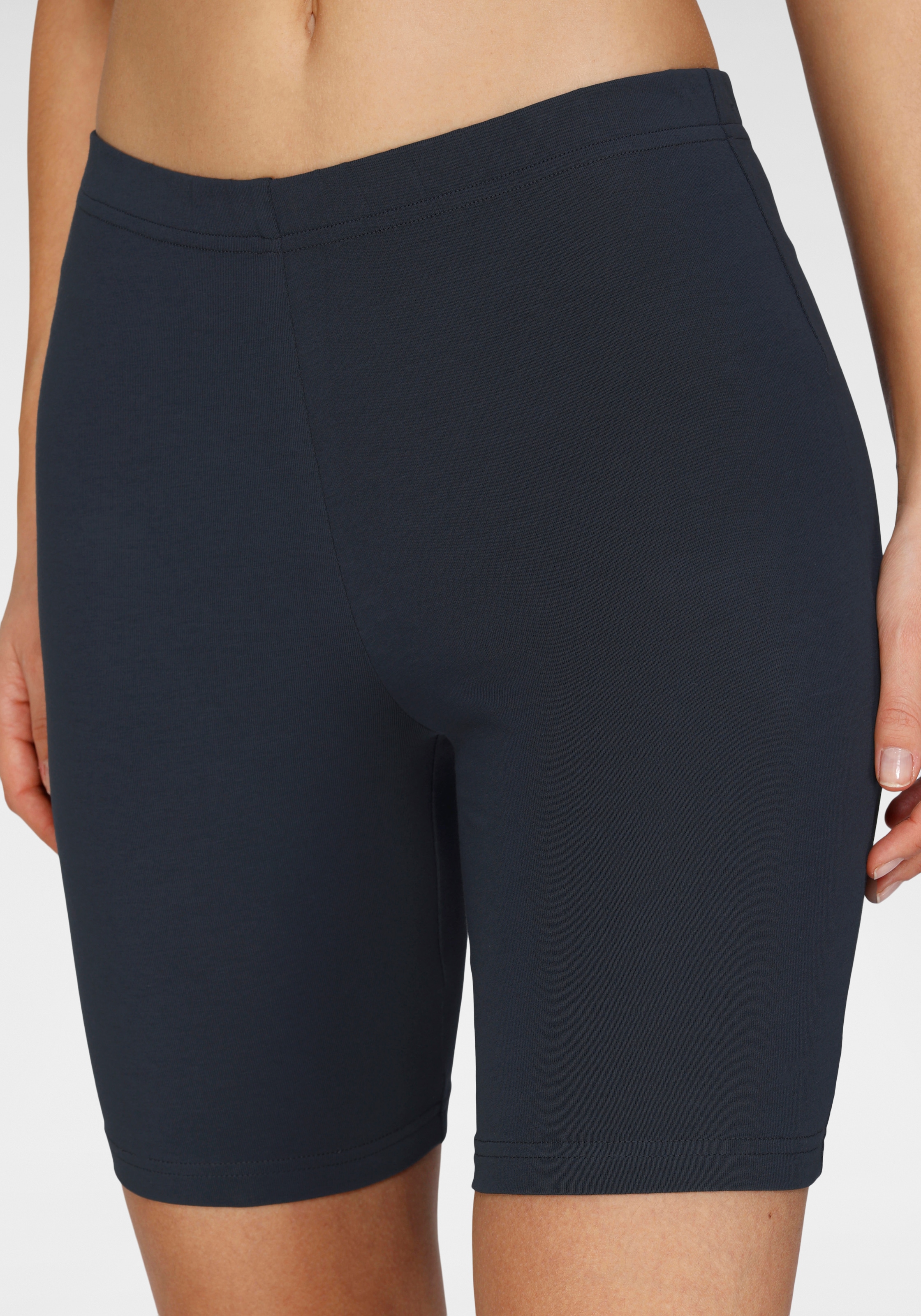Vivance active Radlerhose, (2er-Pack), mit Gummibund, Loungewear