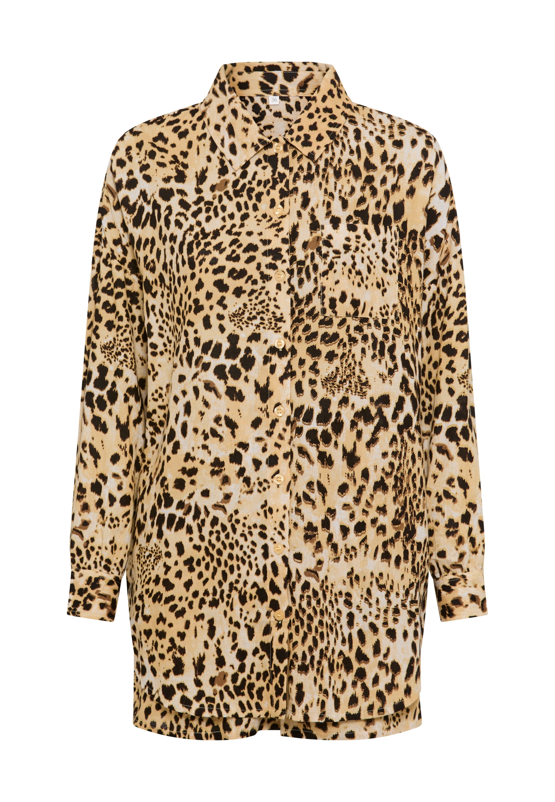 LSCN by LASCANA Langarmbluse Set, mit Shorts, 2 tlg. mit Animalprint