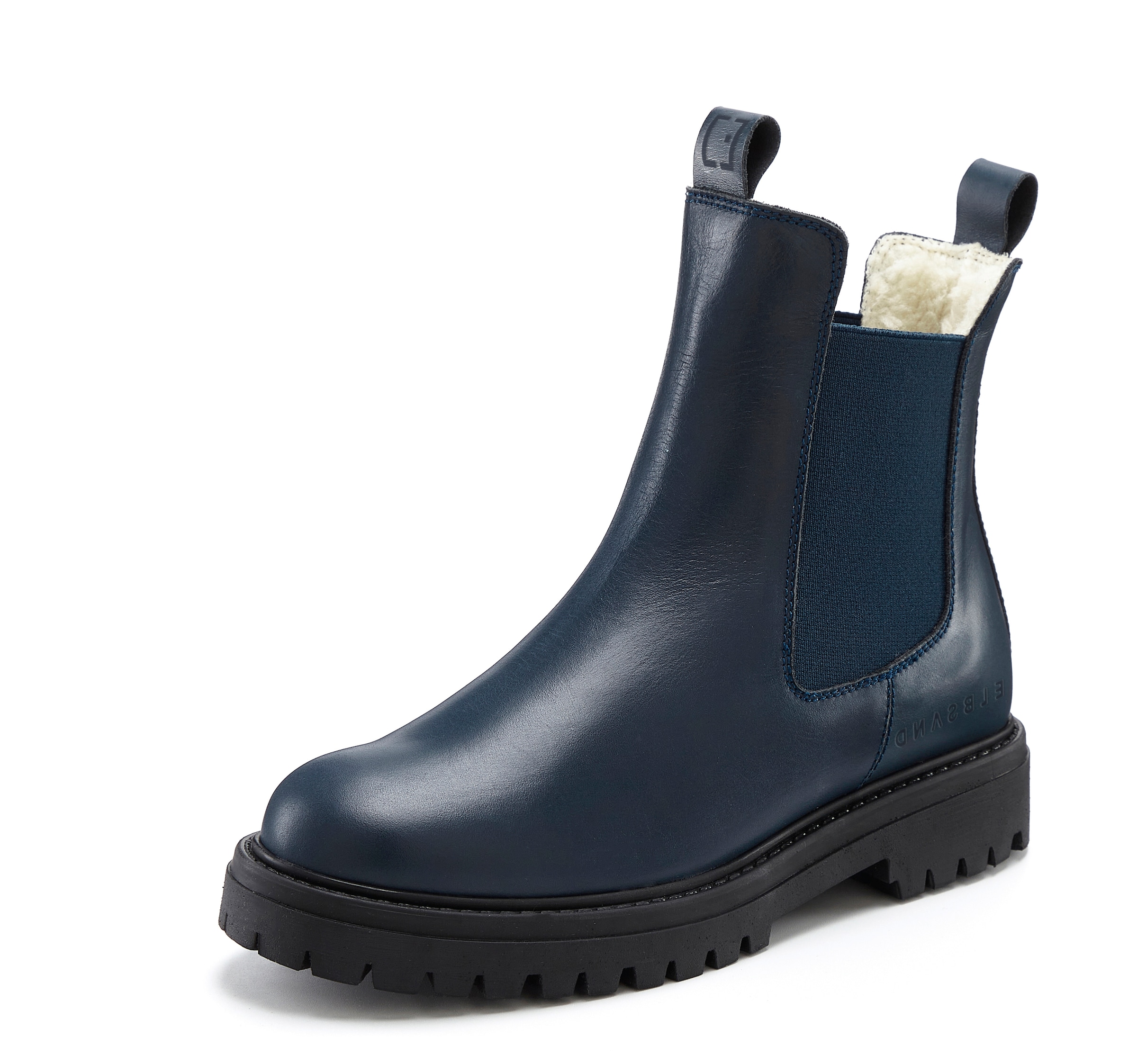 Elbsand Stiefelette »Chelseaboots«  Stiefel, Boots, Winterstiefel, Schlupfstiefel aus Leder mit Warmfutter