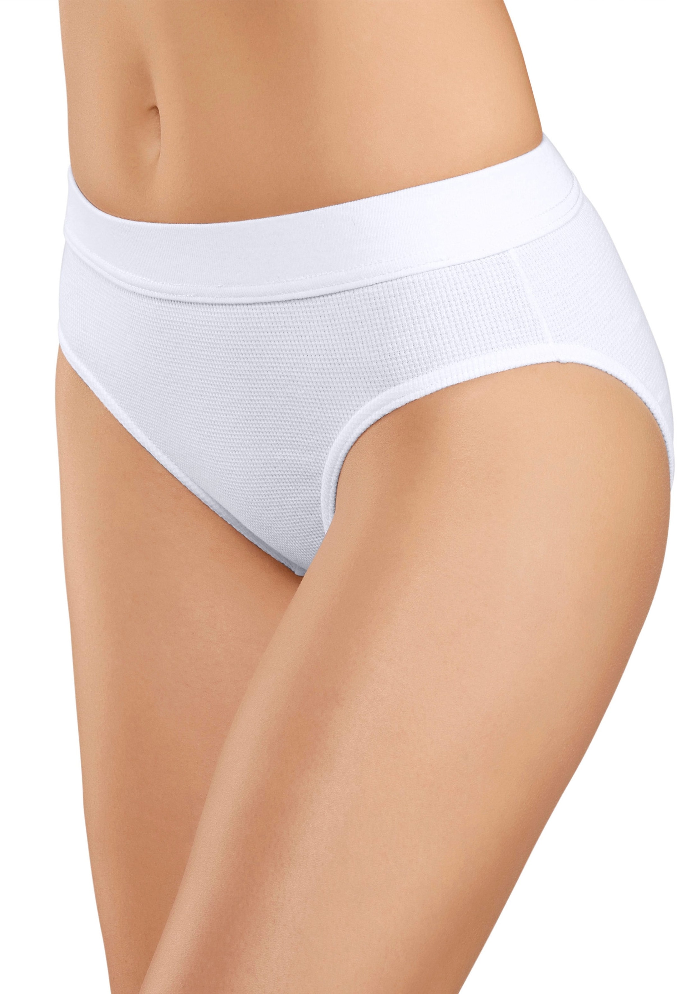 petite fleur Hüftslip, (5er-Pack), aus elastischer Baumwoll-Qualität