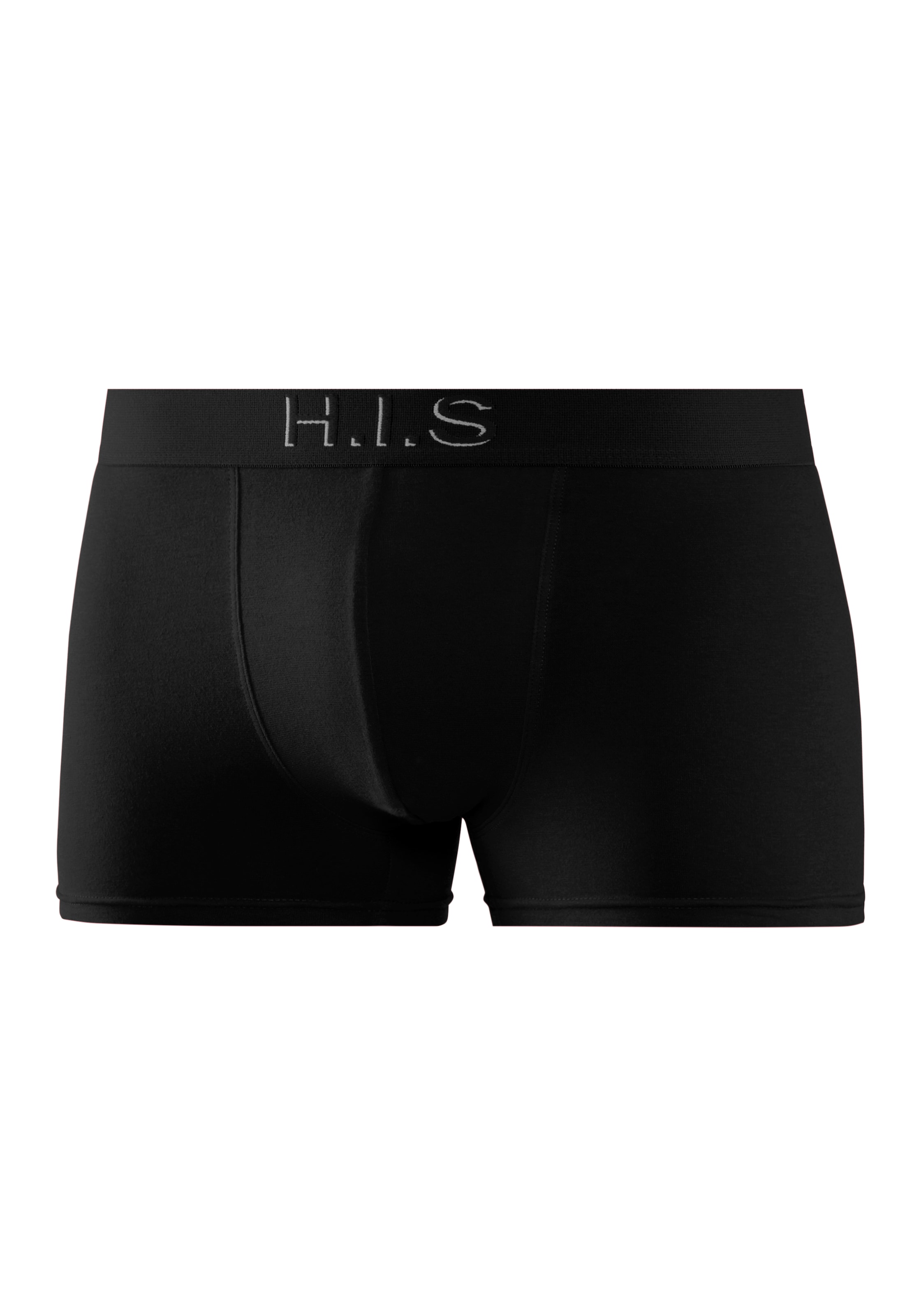 H.I.S Boxer »Boxershorts für Herren«, (Packung, 5 St.), Logo Webbund mit 3D Effekt