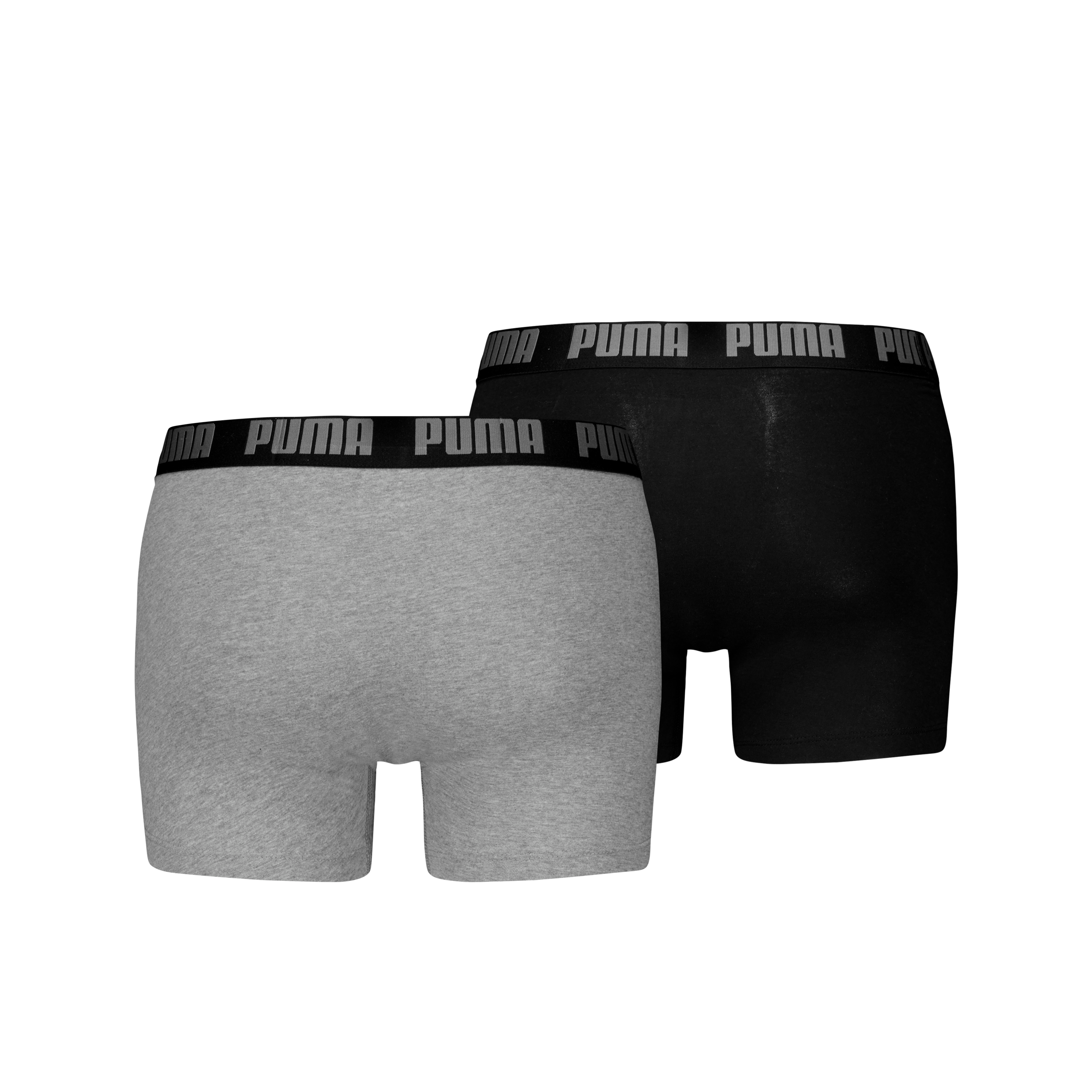 PUMA Boxershorts »PUMA MEN EVERYDAY BASIC BOXERS 2P«, 2er Packer Packung, mit Puma Webbund