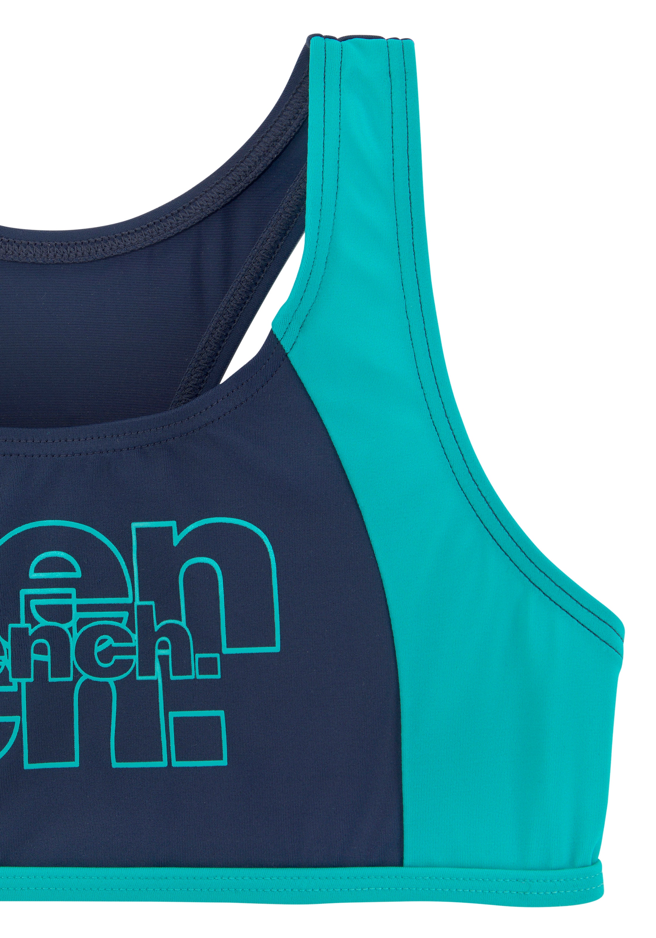 Bench. Bustier-Bikini , mit kontrastfarbigen Einsätzen