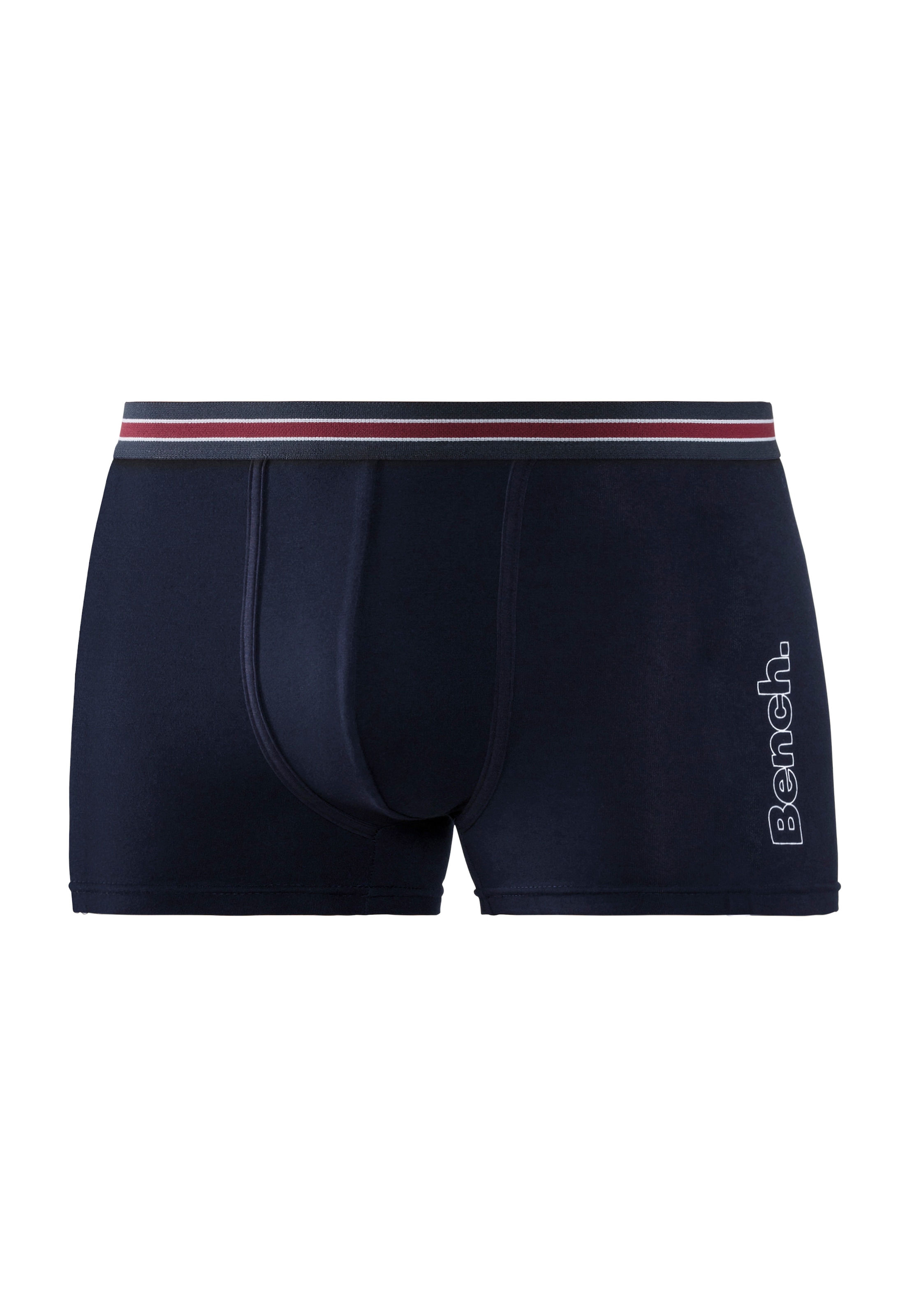 Bench. Boxer »Boxershorts für Herren«, (Packung, 4 St.), Unterhosen mit seitlichem Logo Druck