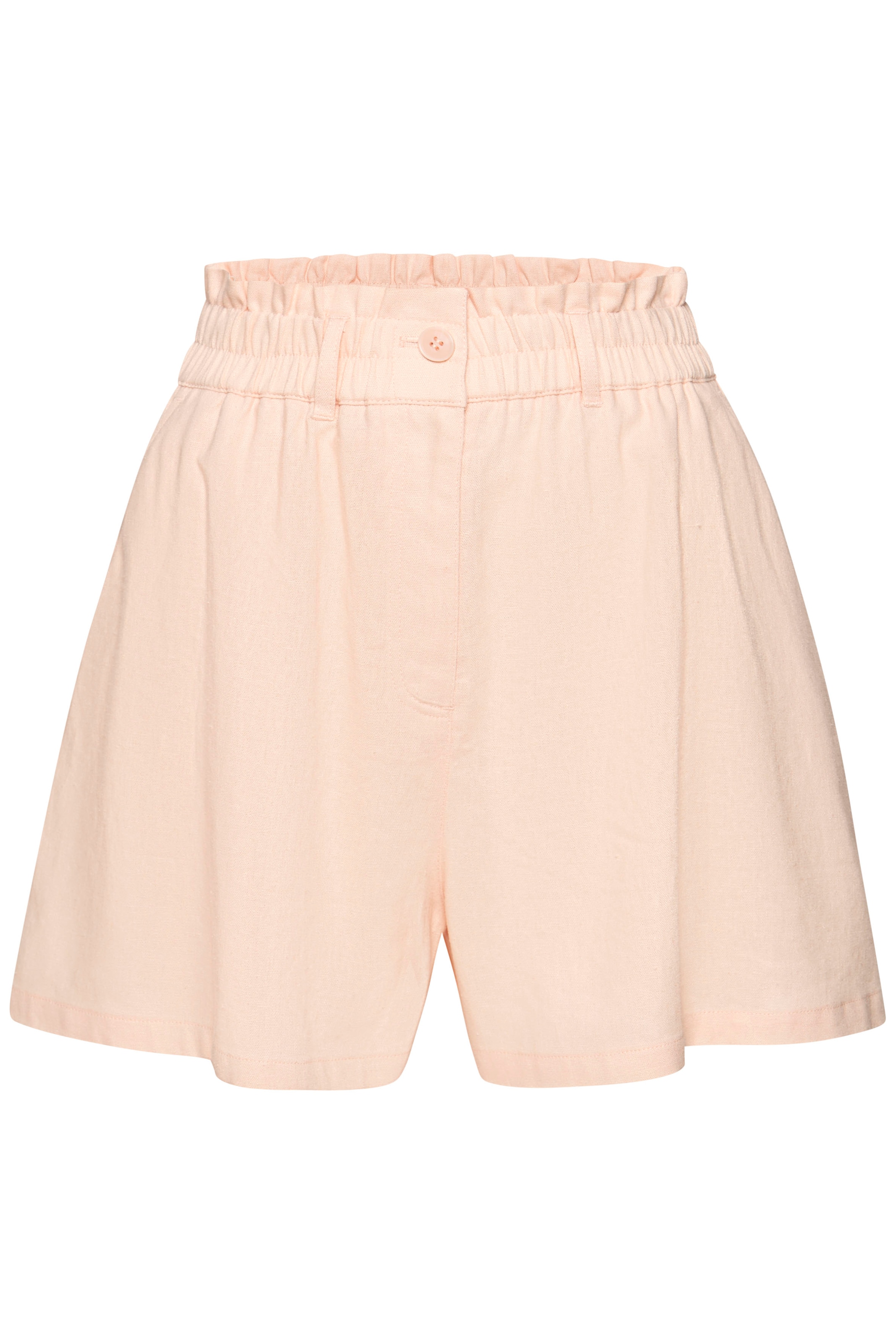 Buffalo Shorts, mit Leinenanteil, luftige kurze Hose mit Taschen, Sommer Shorts