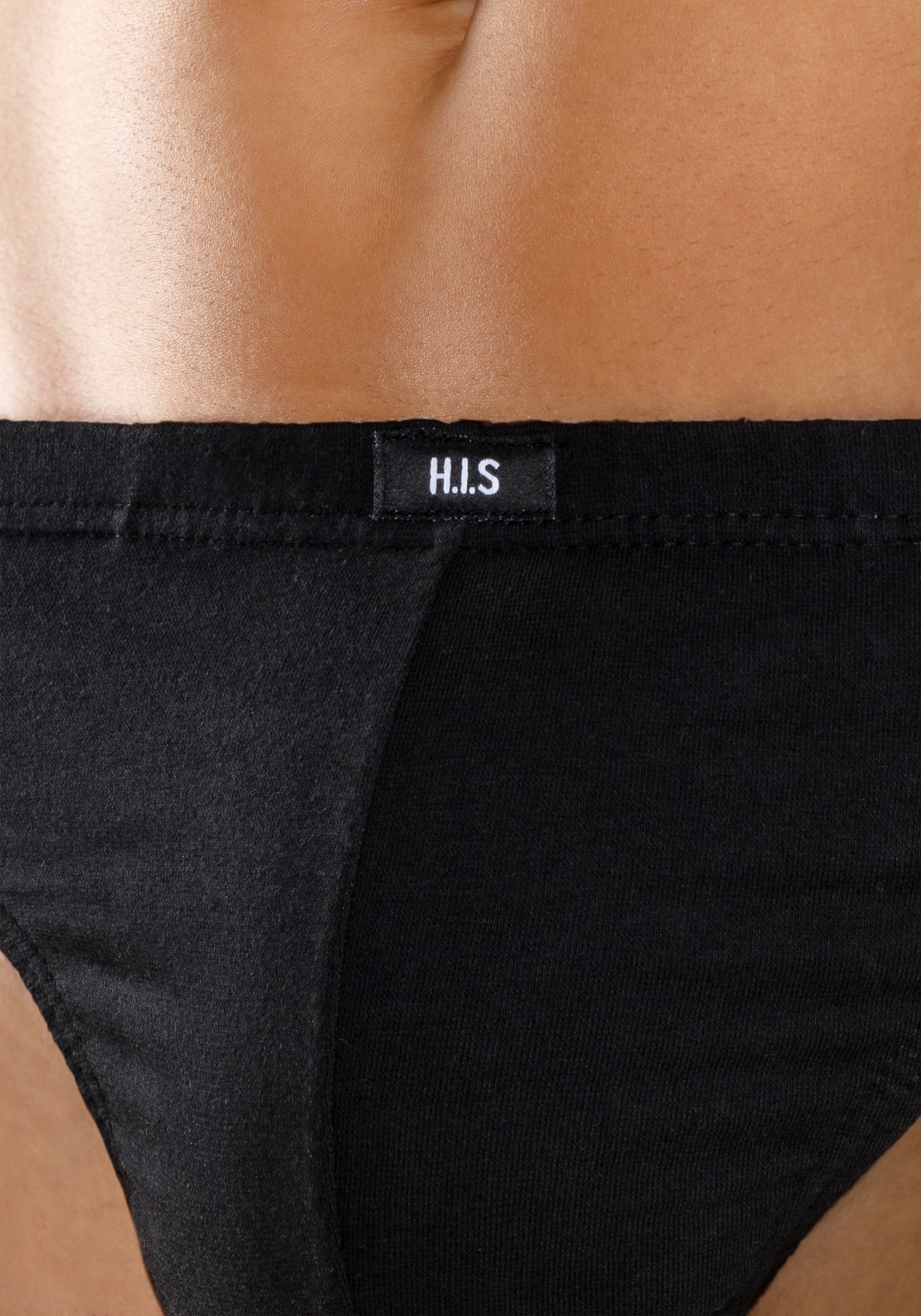H.I.S String, (Packung, 3 St.), aus weichem Baumwoll-Stretch