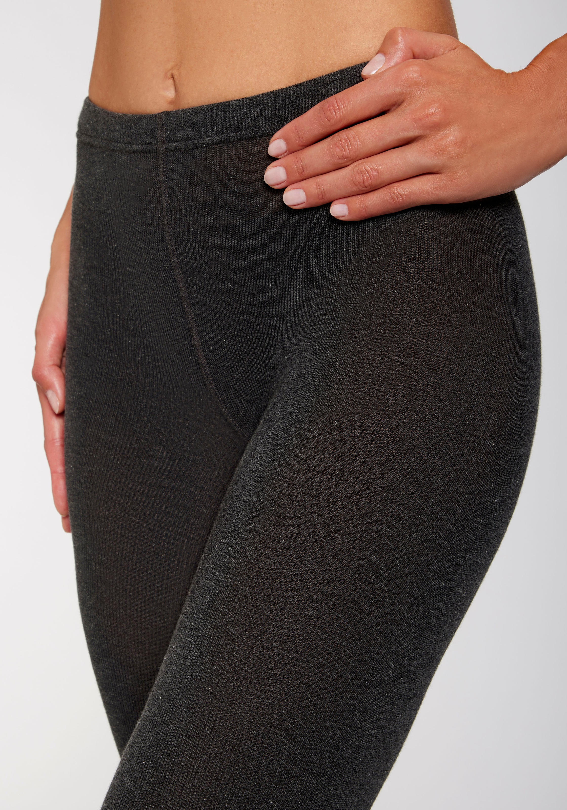 Lavana Strickstrumpfleggings, Thermosan, fein gestrickt, weich und elastisch