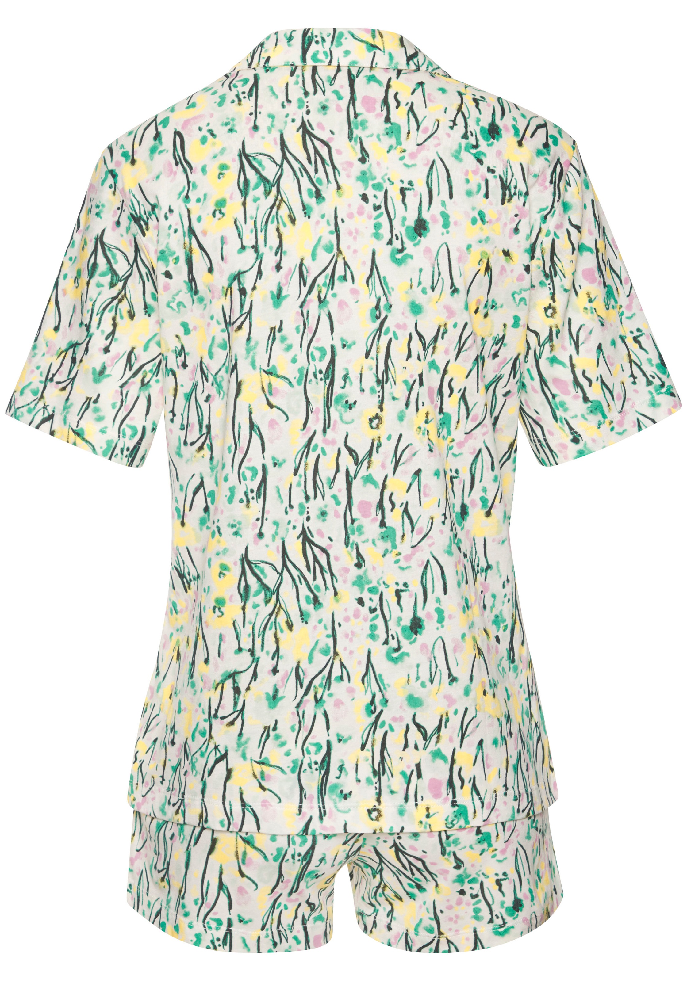 Vivance Dreams Shorty, (2 tlg.), mit Aquarell-Muster