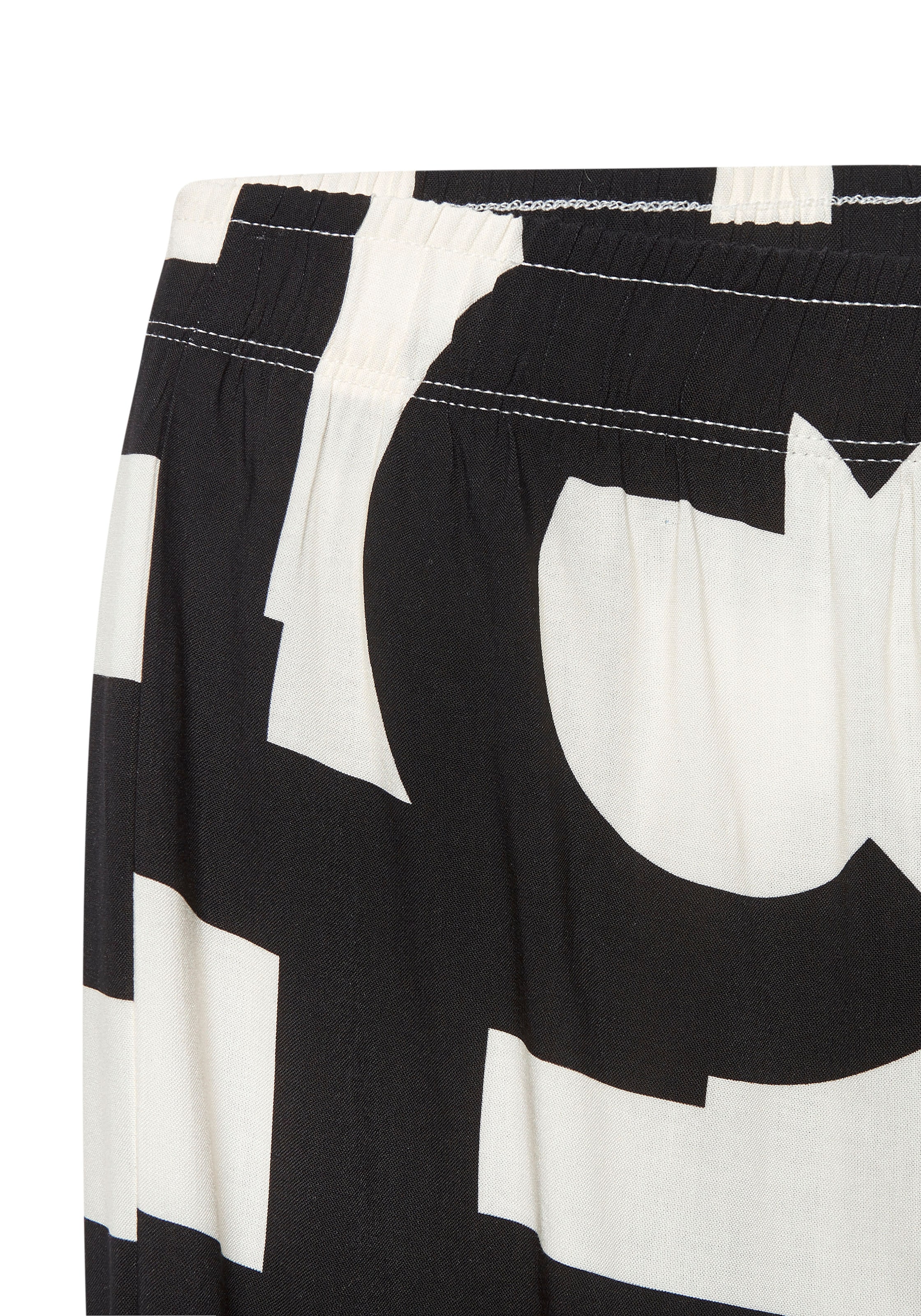 French Connection Pyjamahose, Gewebte Hemdenqualität aus Viskose