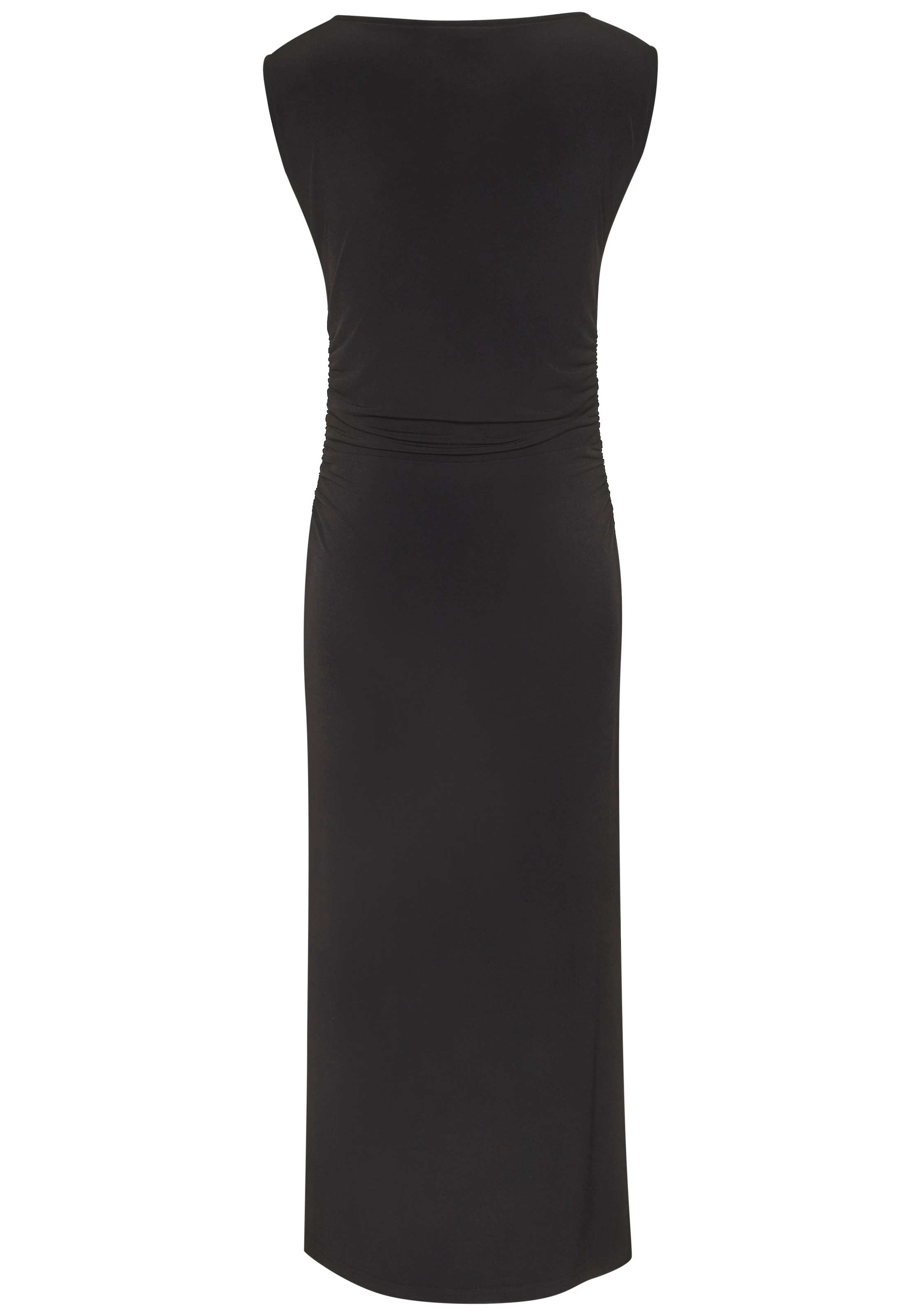 LASCANA Maxikleid mit Raffung, Bodycon, elegantes Jerseykleid, Basic