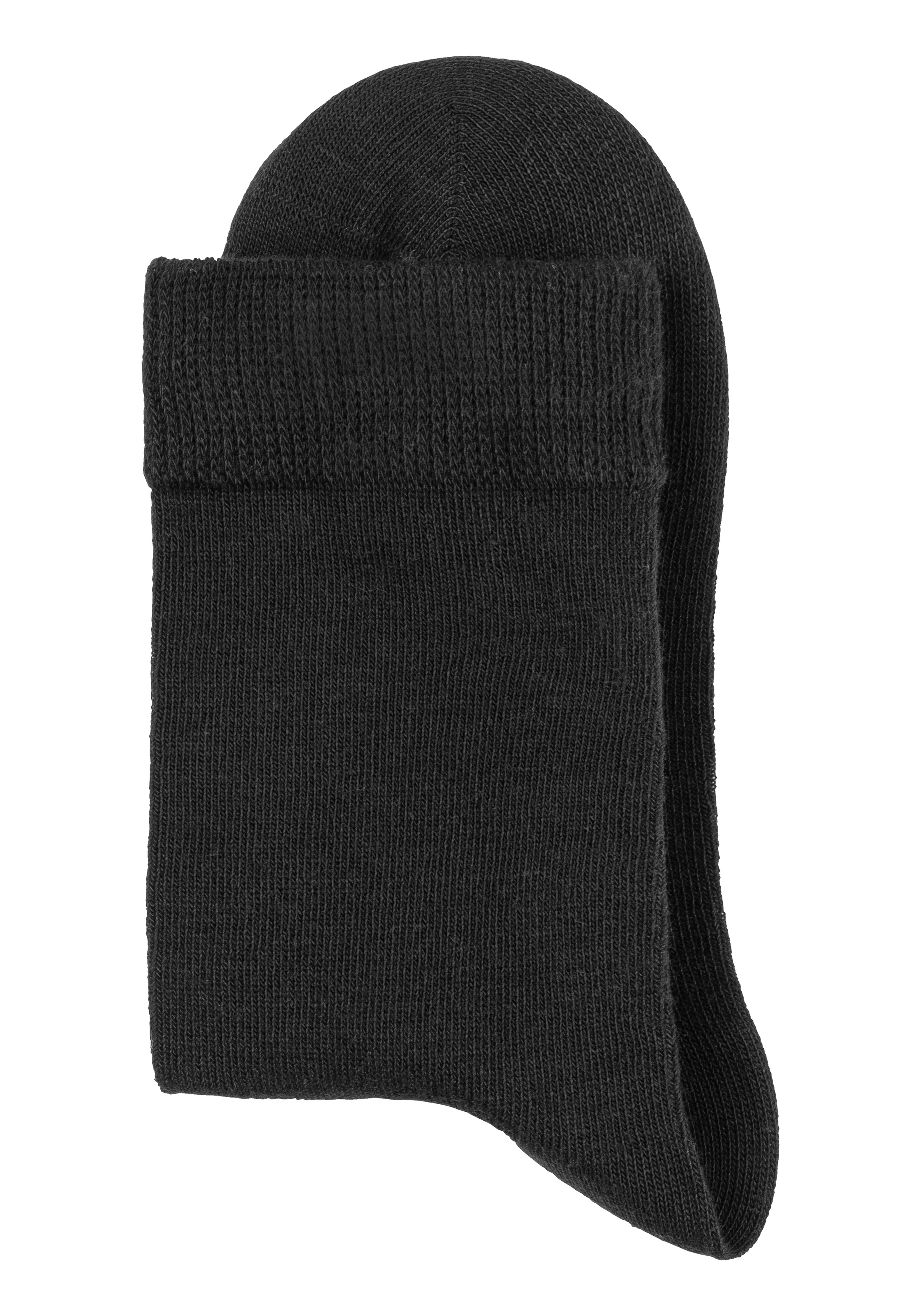 LASCANA Basicsocken, (Packung, 7 Paar), in bunten Melange-Farben