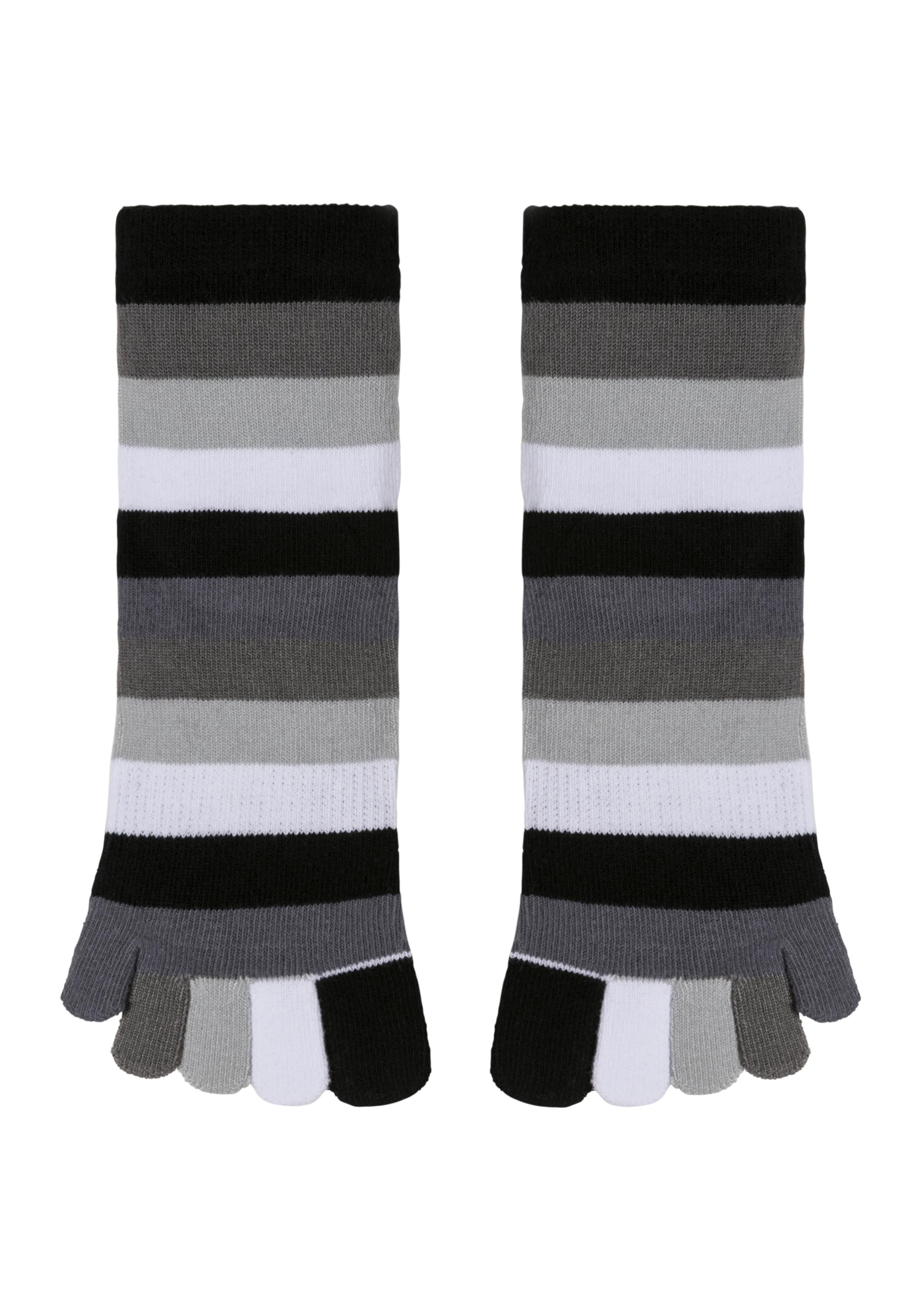 H.I.S Zehensocken Packung,  im Streifenmuster weich und atmungsaktiv