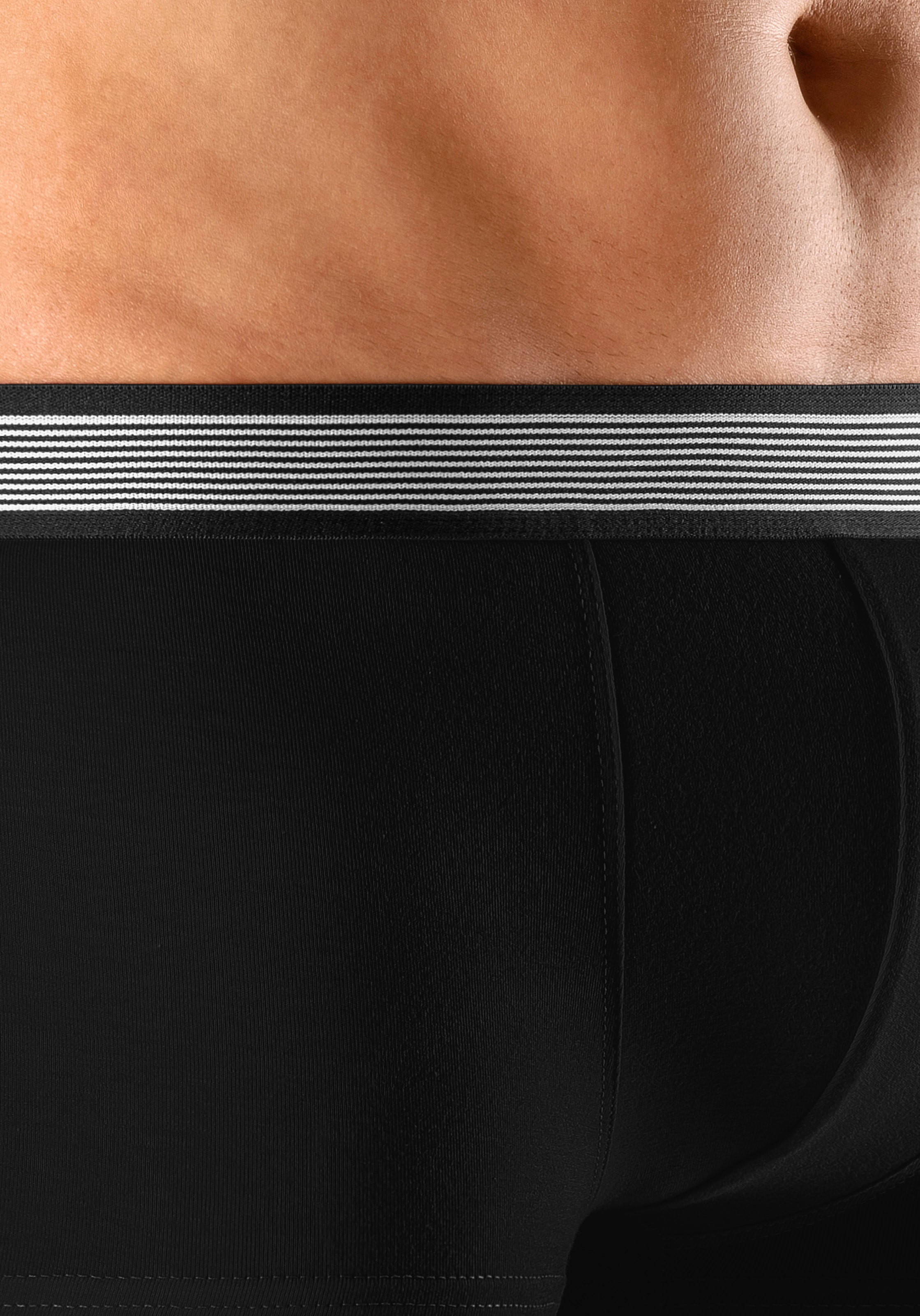 H.I.S Hipster, (Packung, 4 St.), knapp sitzende Boxershorts aus Baumwollmischung