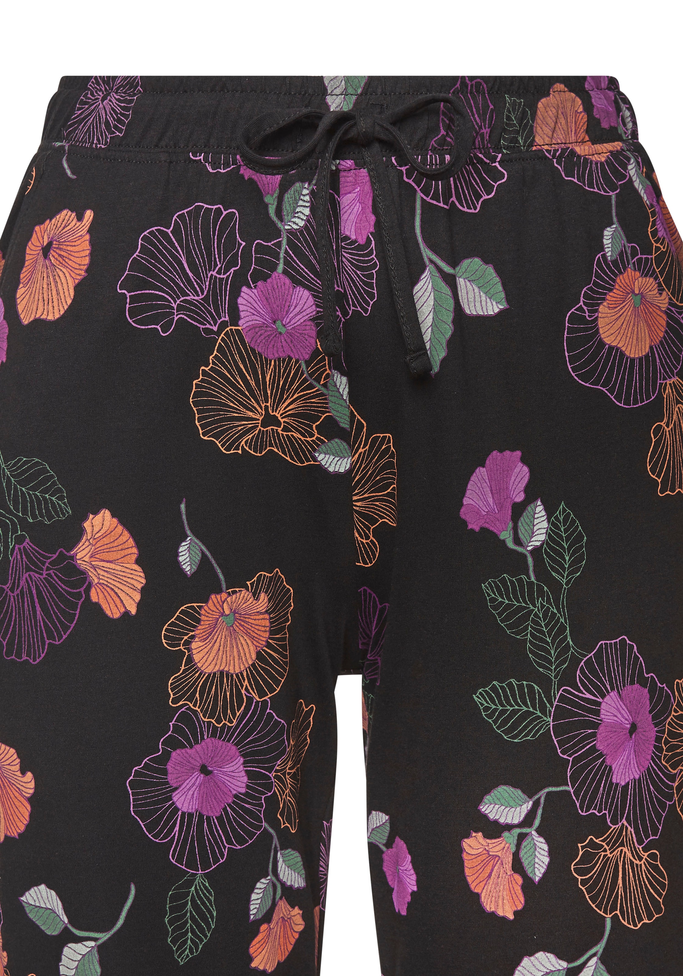 Vivance Dreams Pyjama, (2 tlg.), mit Blumen-Druck