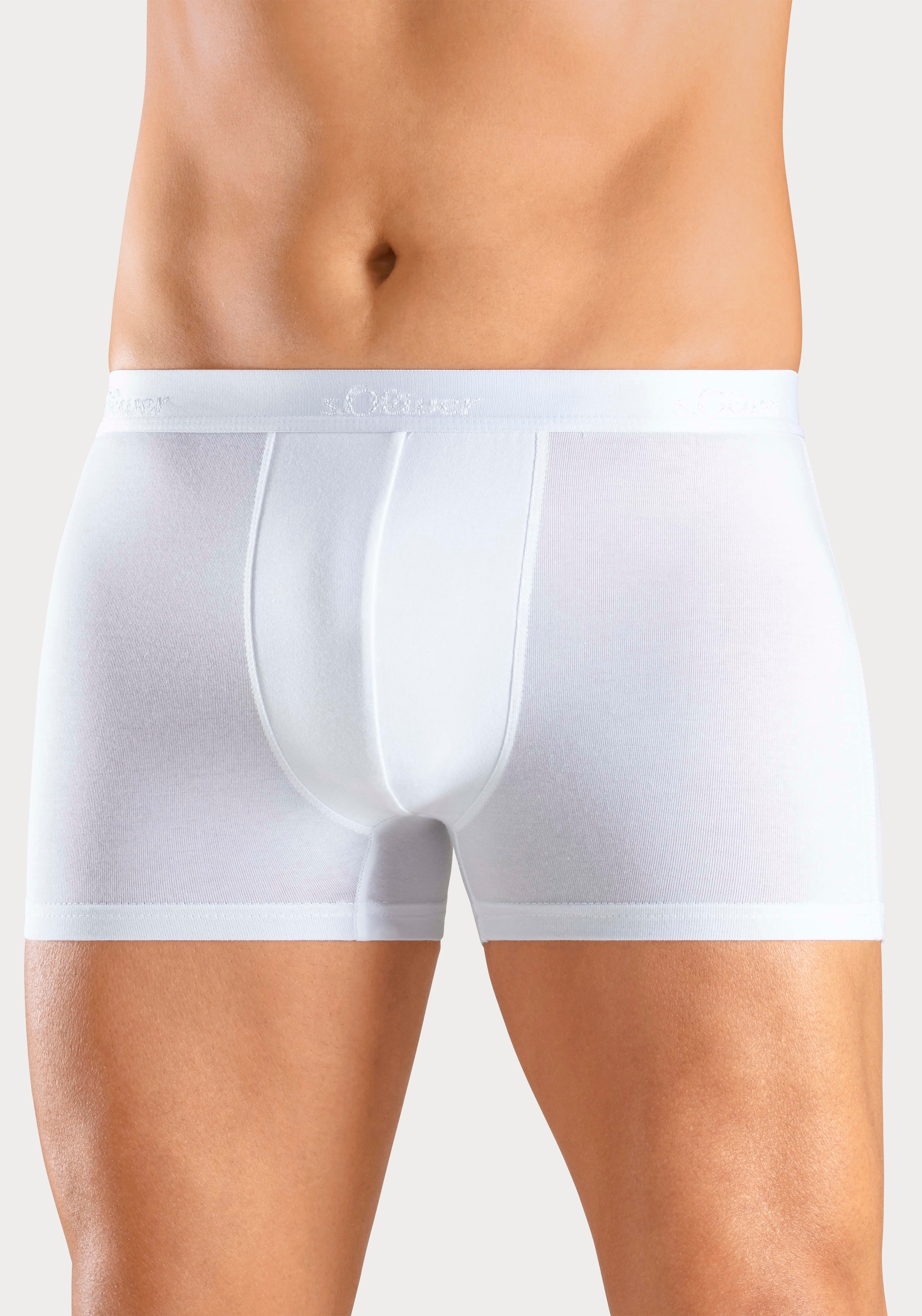 s.Oliver Boxer »Boxershorts für Herren«, (Packung, 2 St.), aus weichem Modal