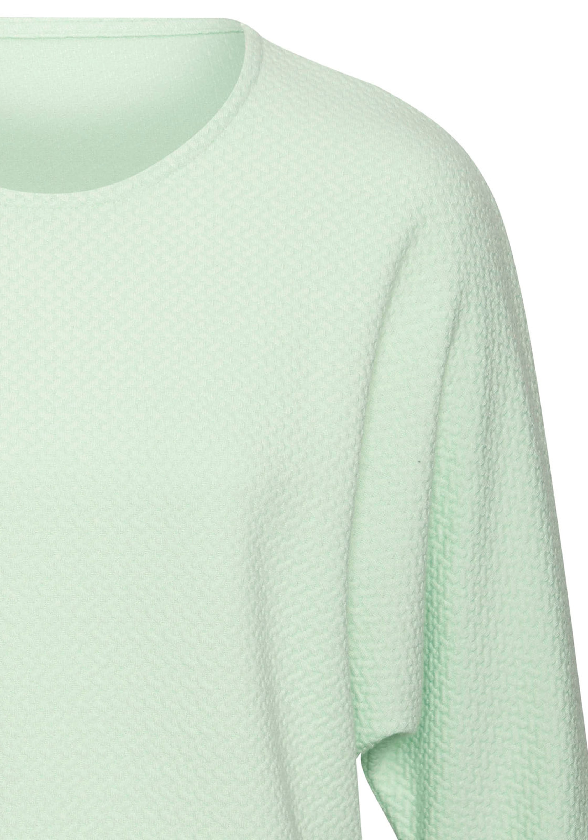 Vivance Langarmshirt »aus bügelfreier Strukturqualität«, mit Viskose