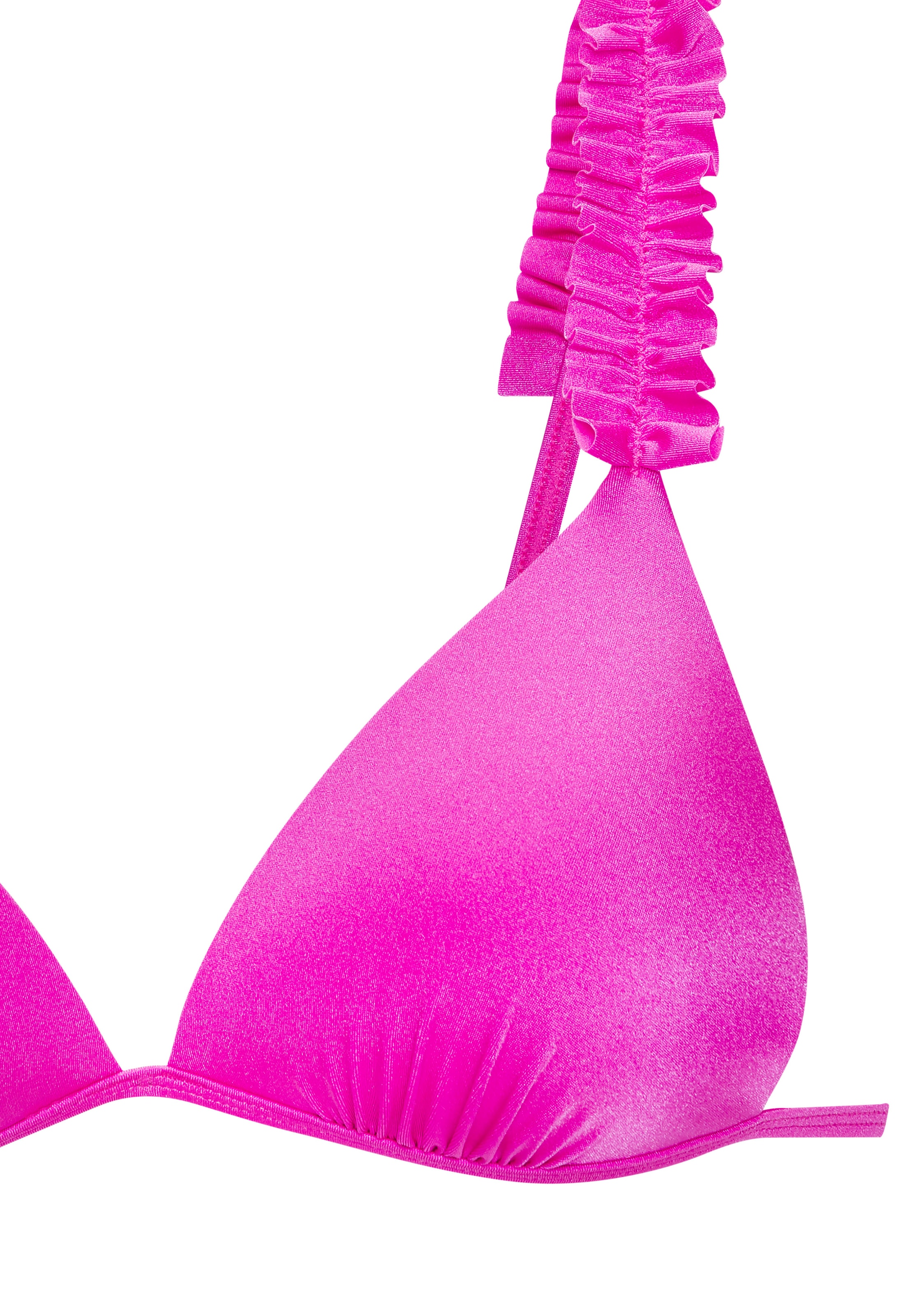 LASCANA Triangel-Bikini-Top »Liora« mit Rüschen