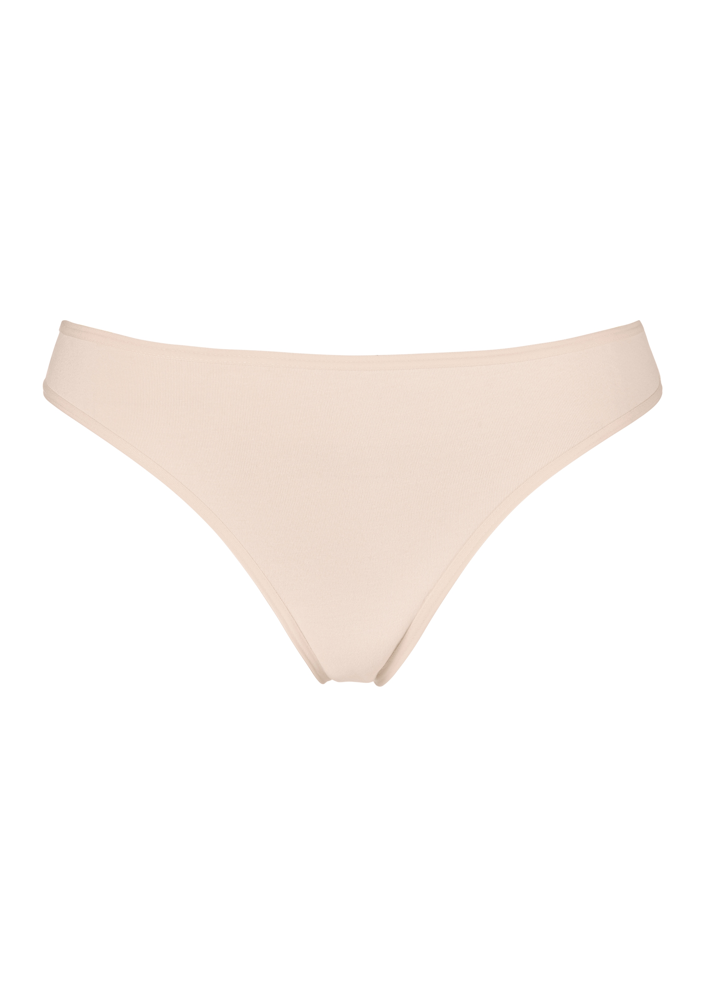LASCANA String, (4er-Pack), aus elastischer Baumwolle