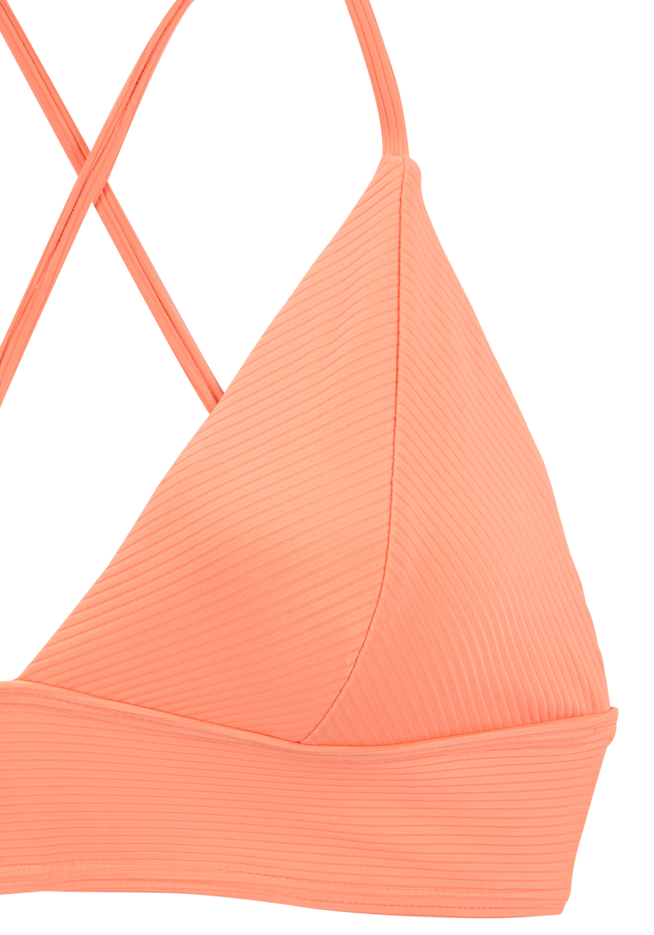 Venice Beach Triangel-Bikini-Top »Lucky«, aus gerippter Strukturware