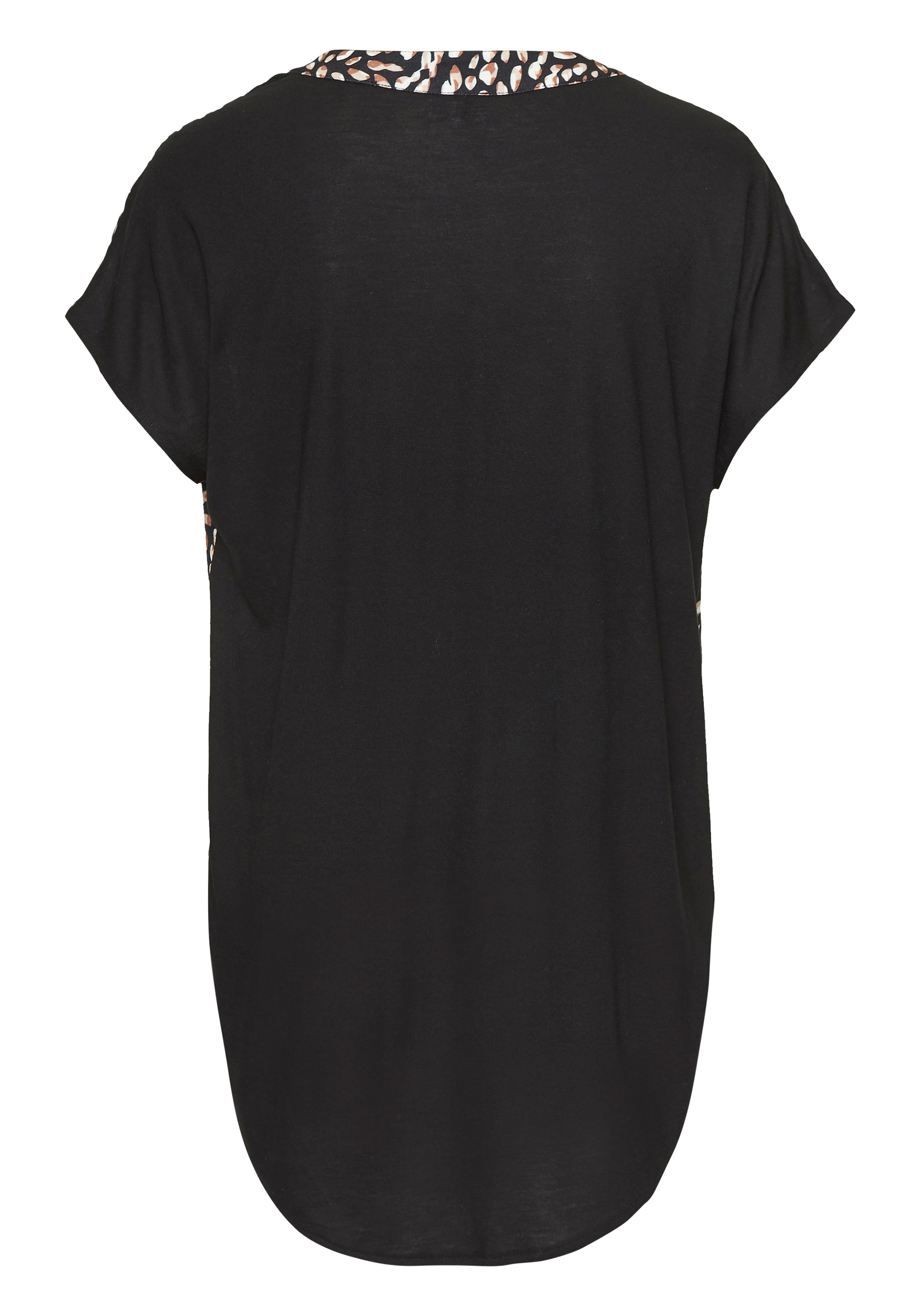 Beachtime Longshirt aus Materialmix